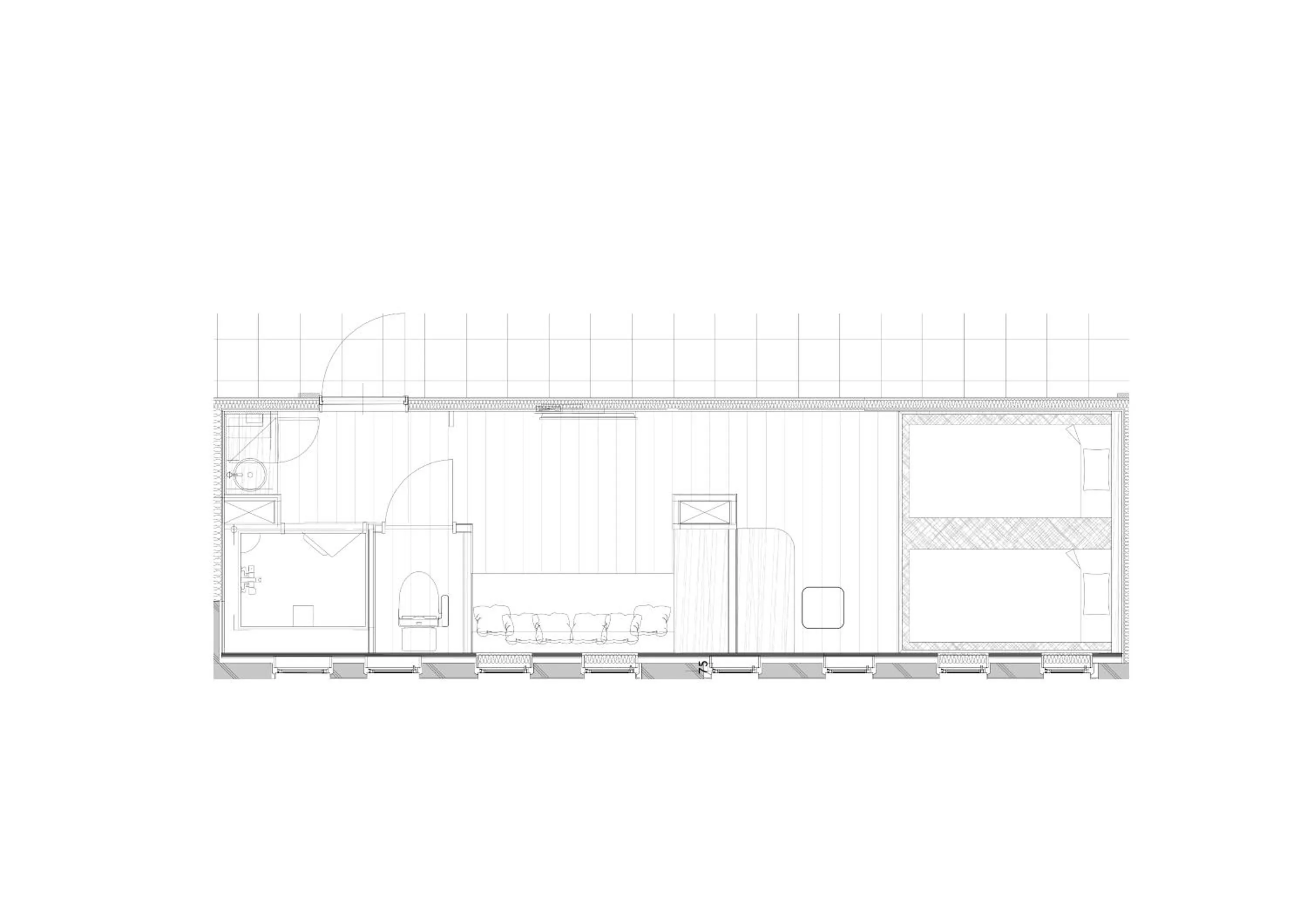 Floor plan in Hotel Paul House