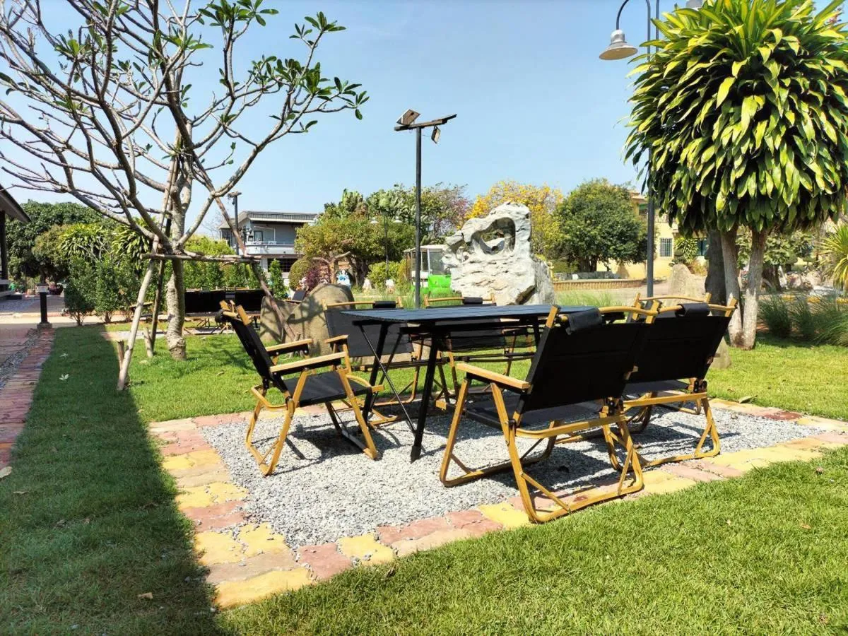 Seating area in Grandsiri Resort KhaoYai