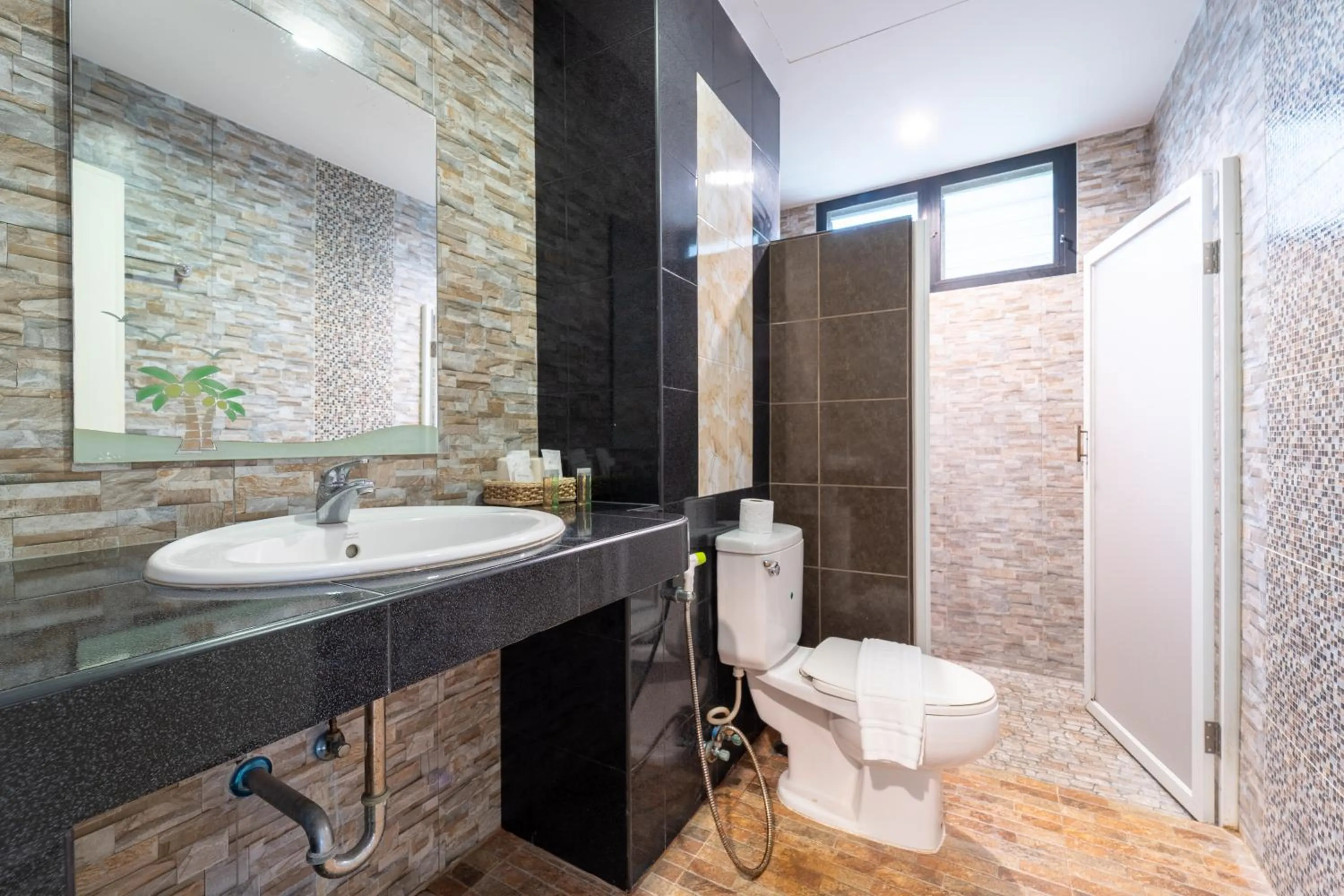 Toilet in Grandsiri Resort KhaoYai