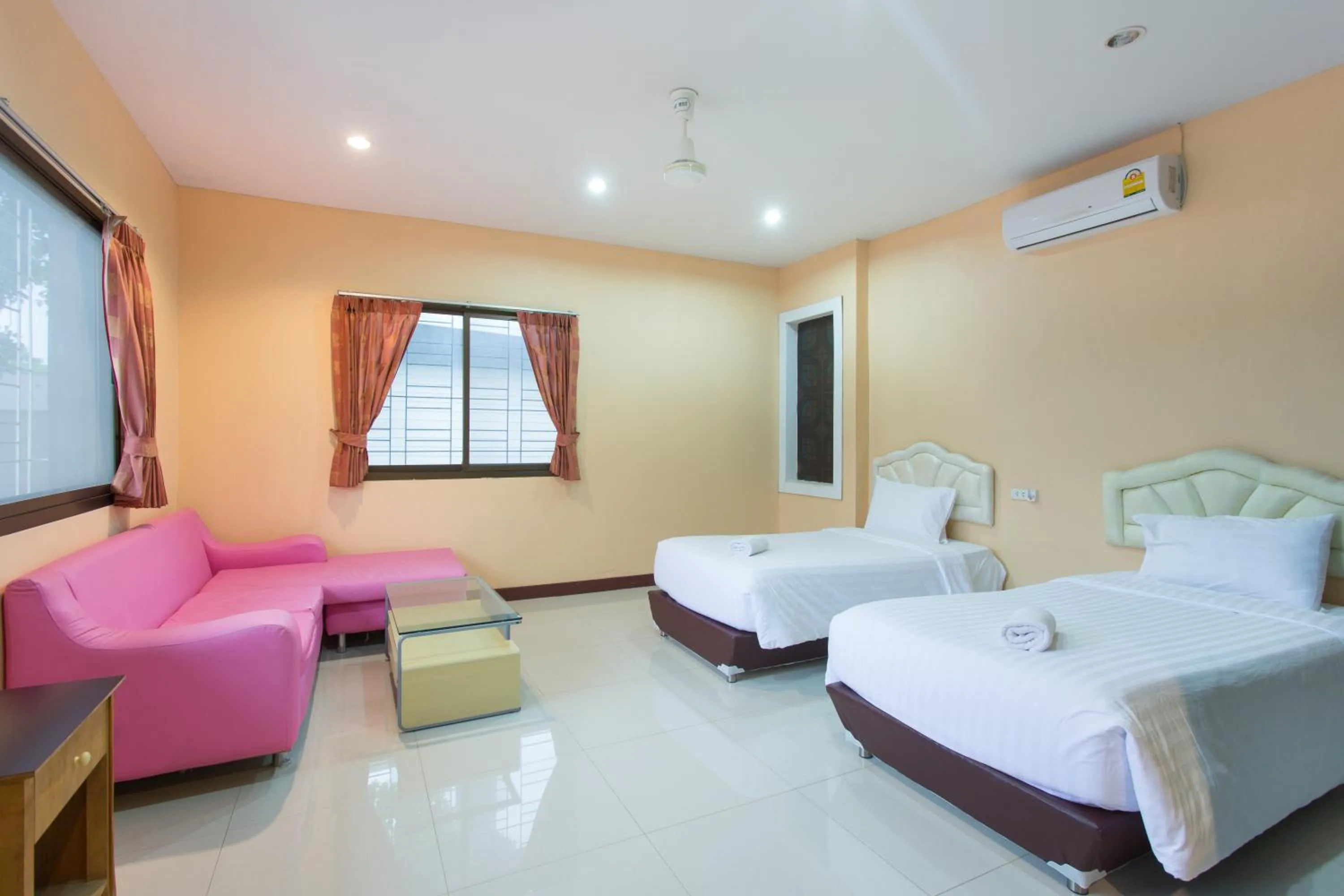 Bedroom, Bed in Grandsiri Resort KhaoYai