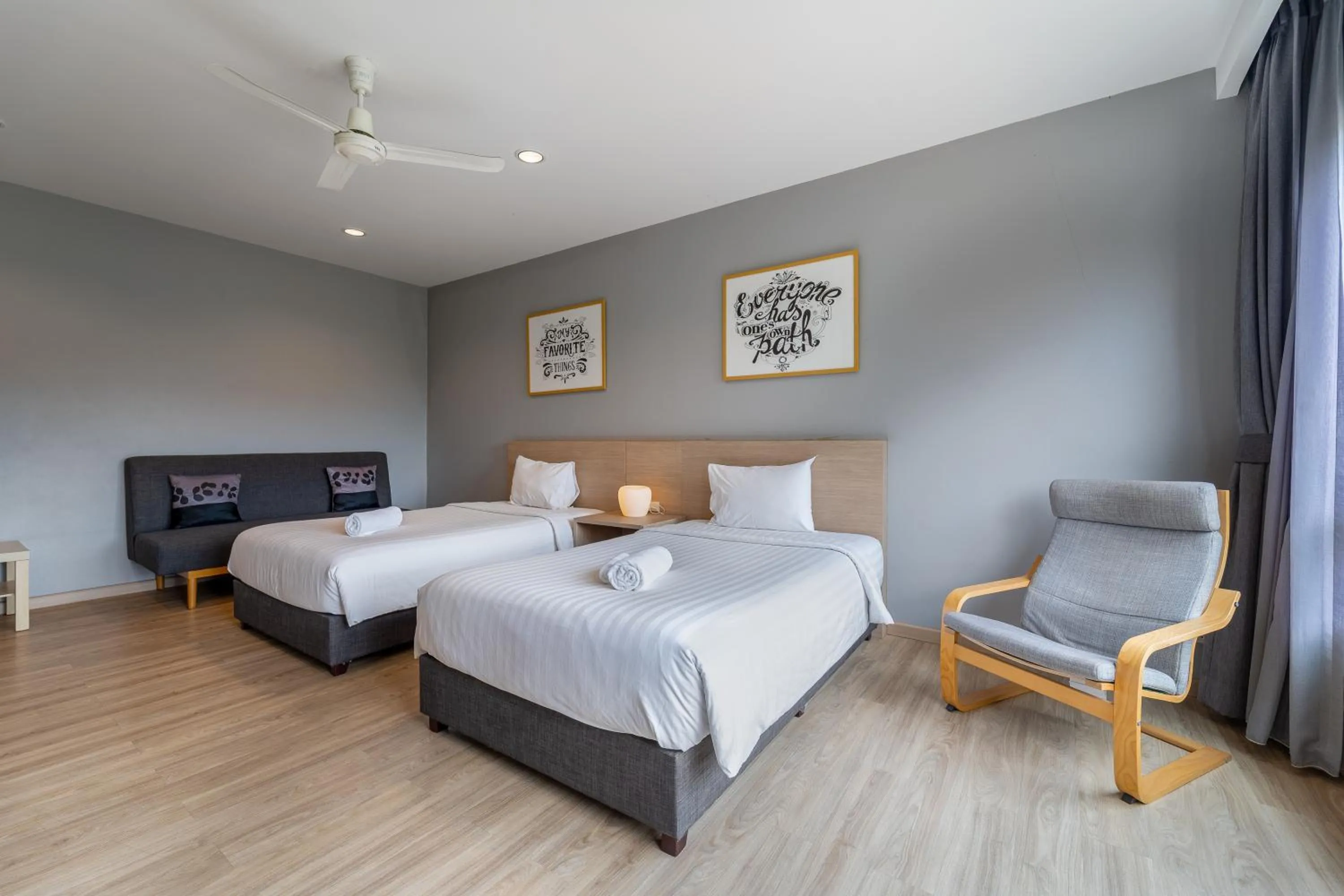 Bedroom, Bed in Grandsiri Resort KhaoYai