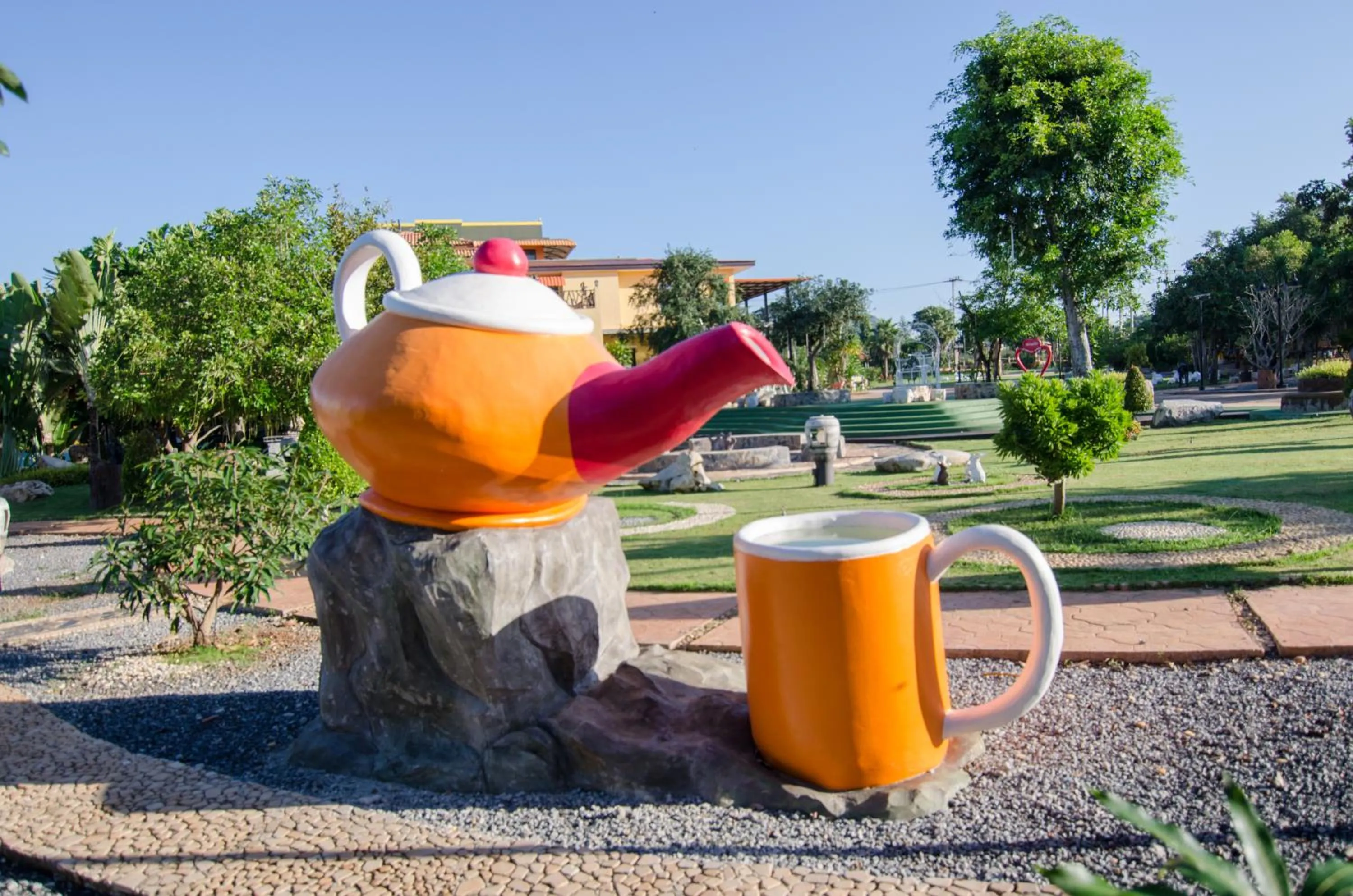 Garden in Grandsiri Resort KhaoYai