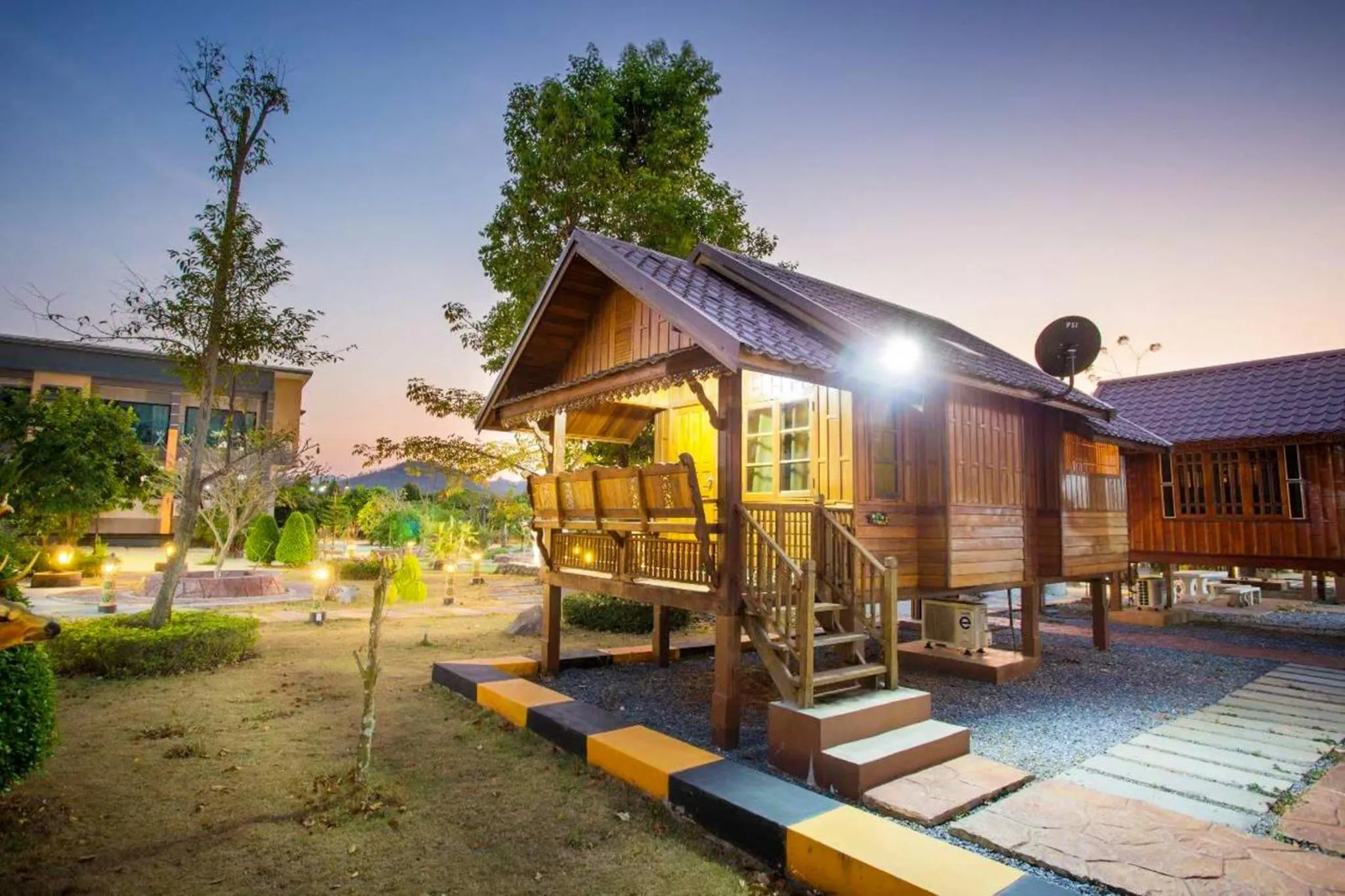 Property building in Grandsiri Resort KhaoYai