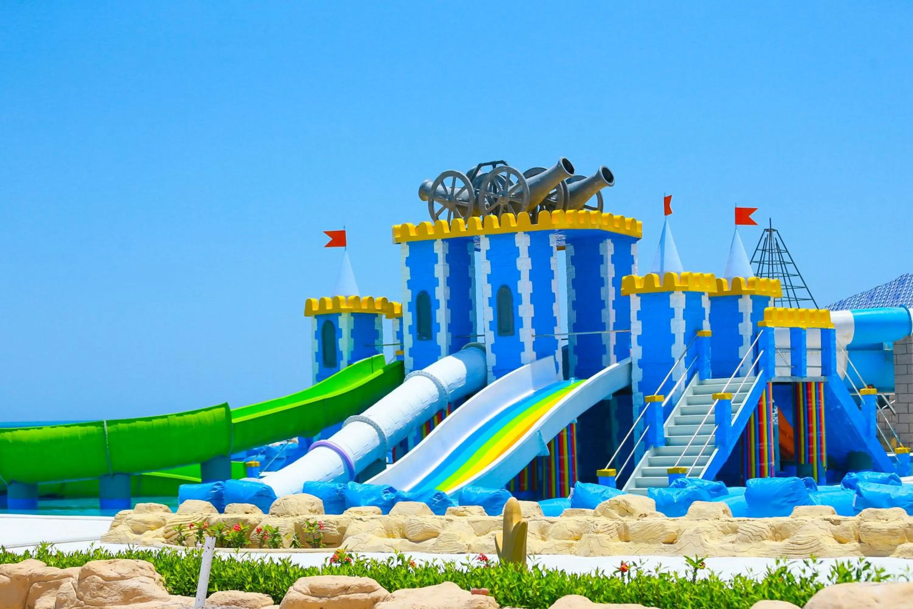 Aqua park in Gravity Hotel & Aqua Park Hurghada Families and Couples Only