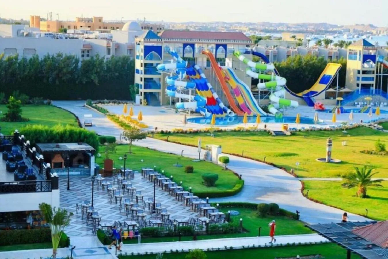 Aqua park in Gravity Hotel & Aqua Park Hurghada Families and Couples Only