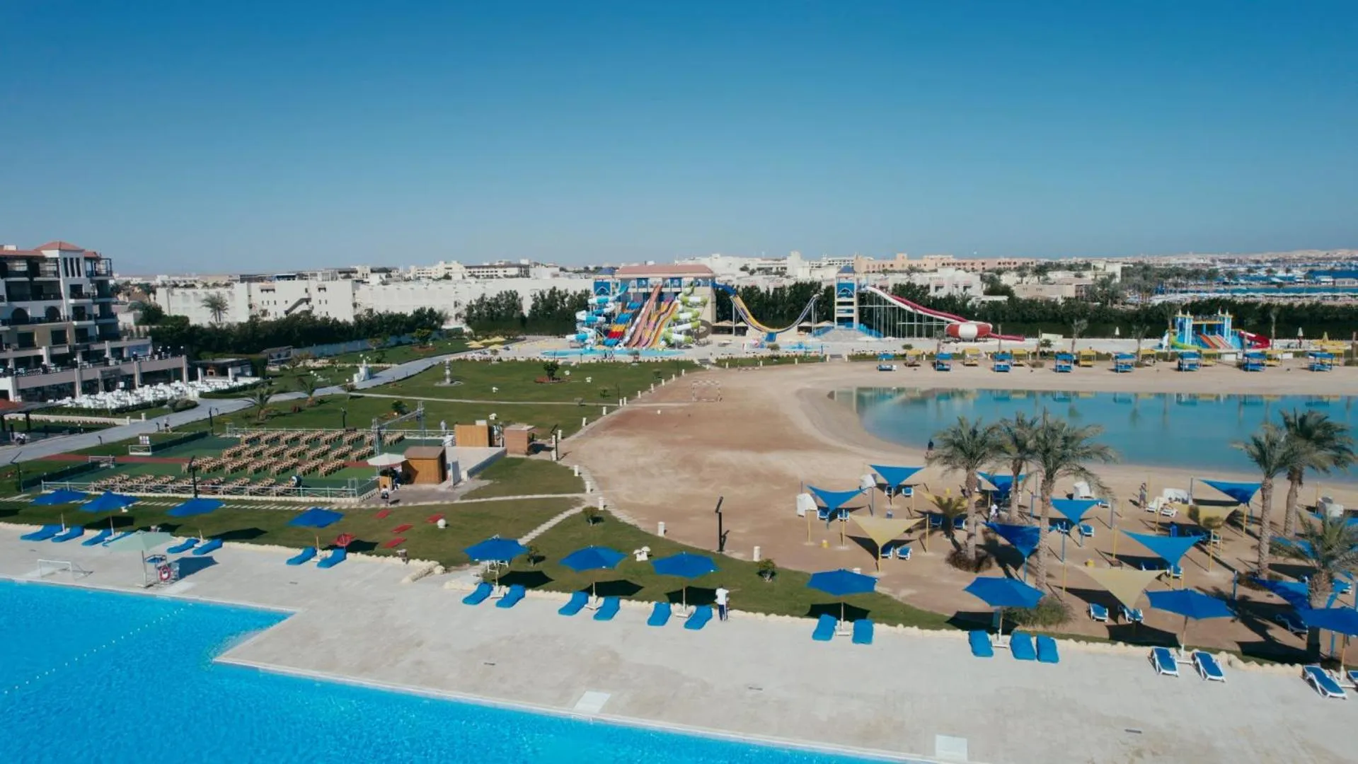 Pool view in Gravity Hotel & Aqua Park Hurghada Families and Couples Only