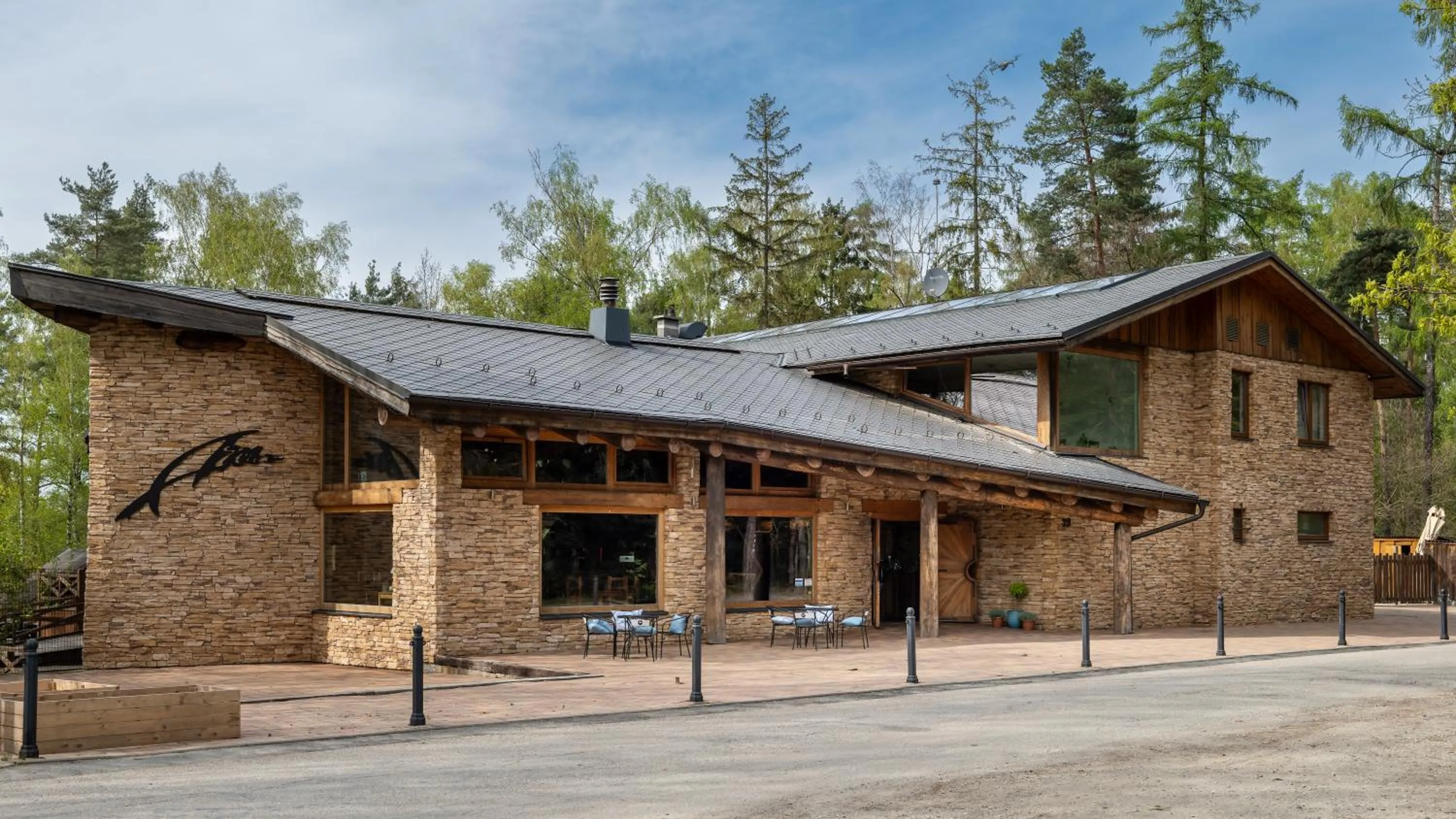 Property building in Archa hotel