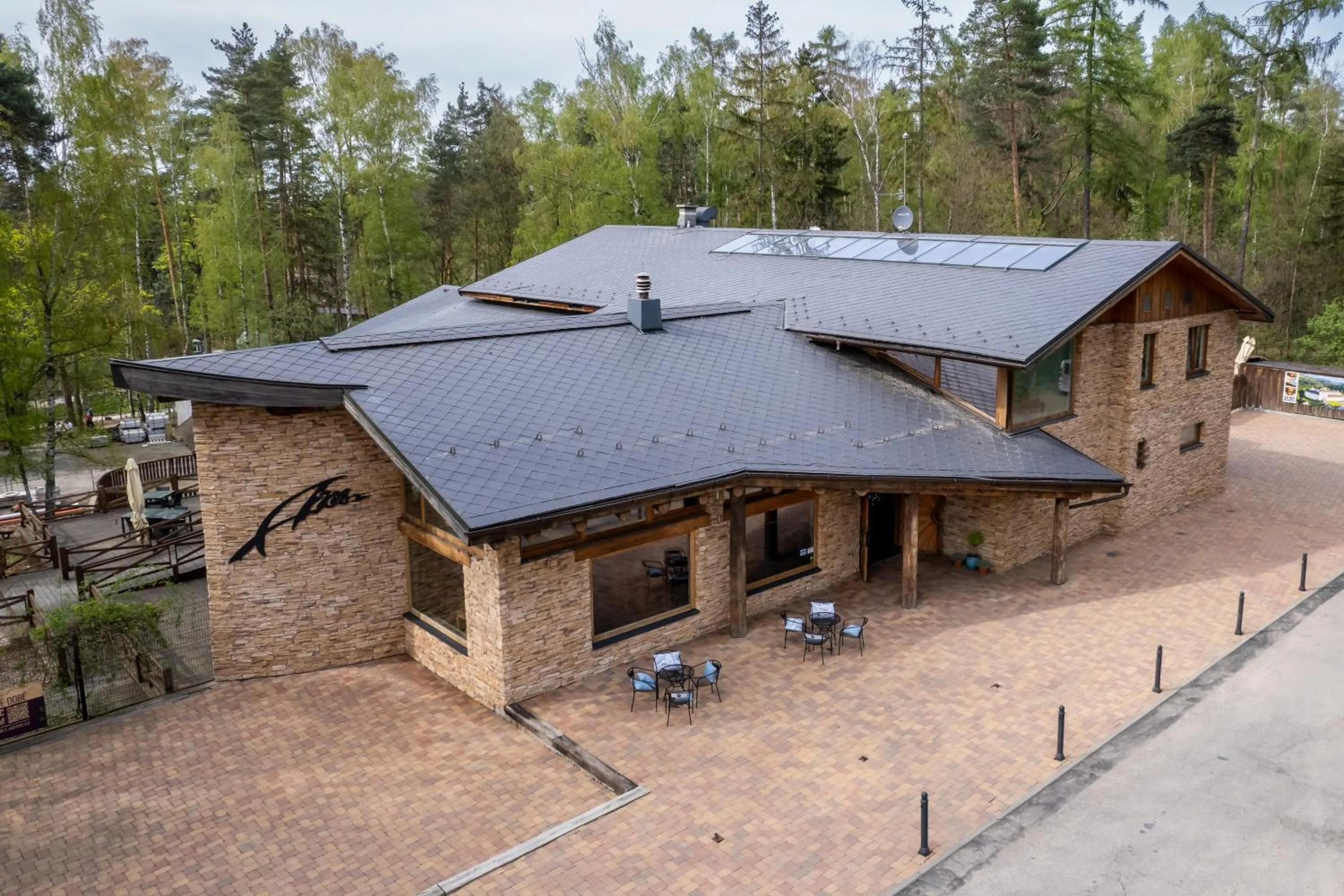 Property building in Archa hotel