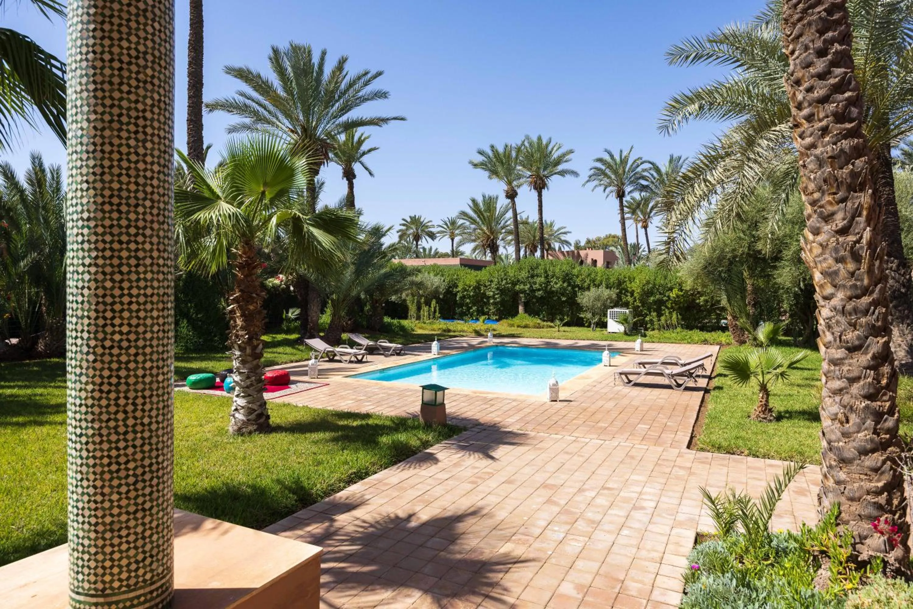 Garden in Domaine Abiad