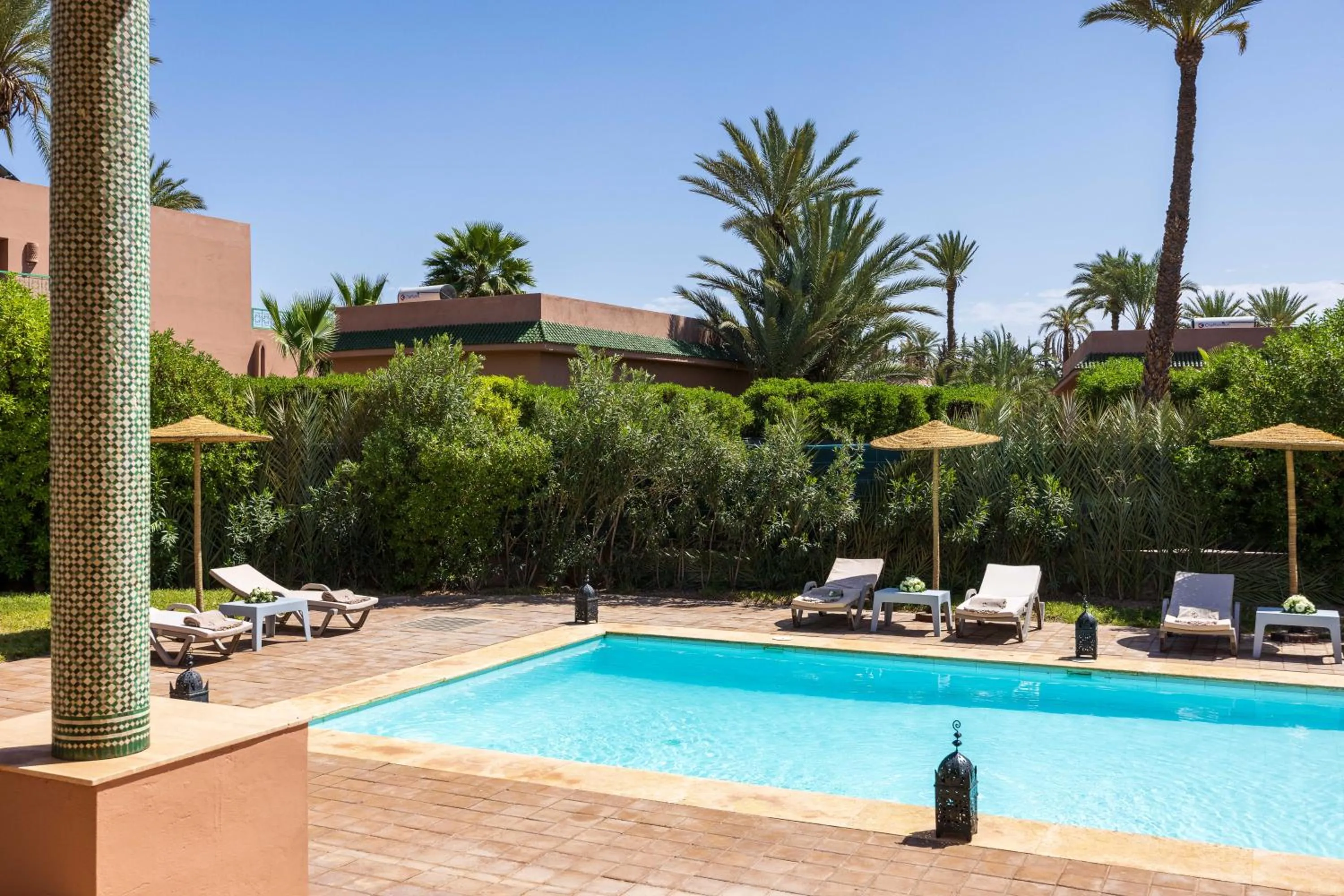 Swimming pool in Domaine Abiad