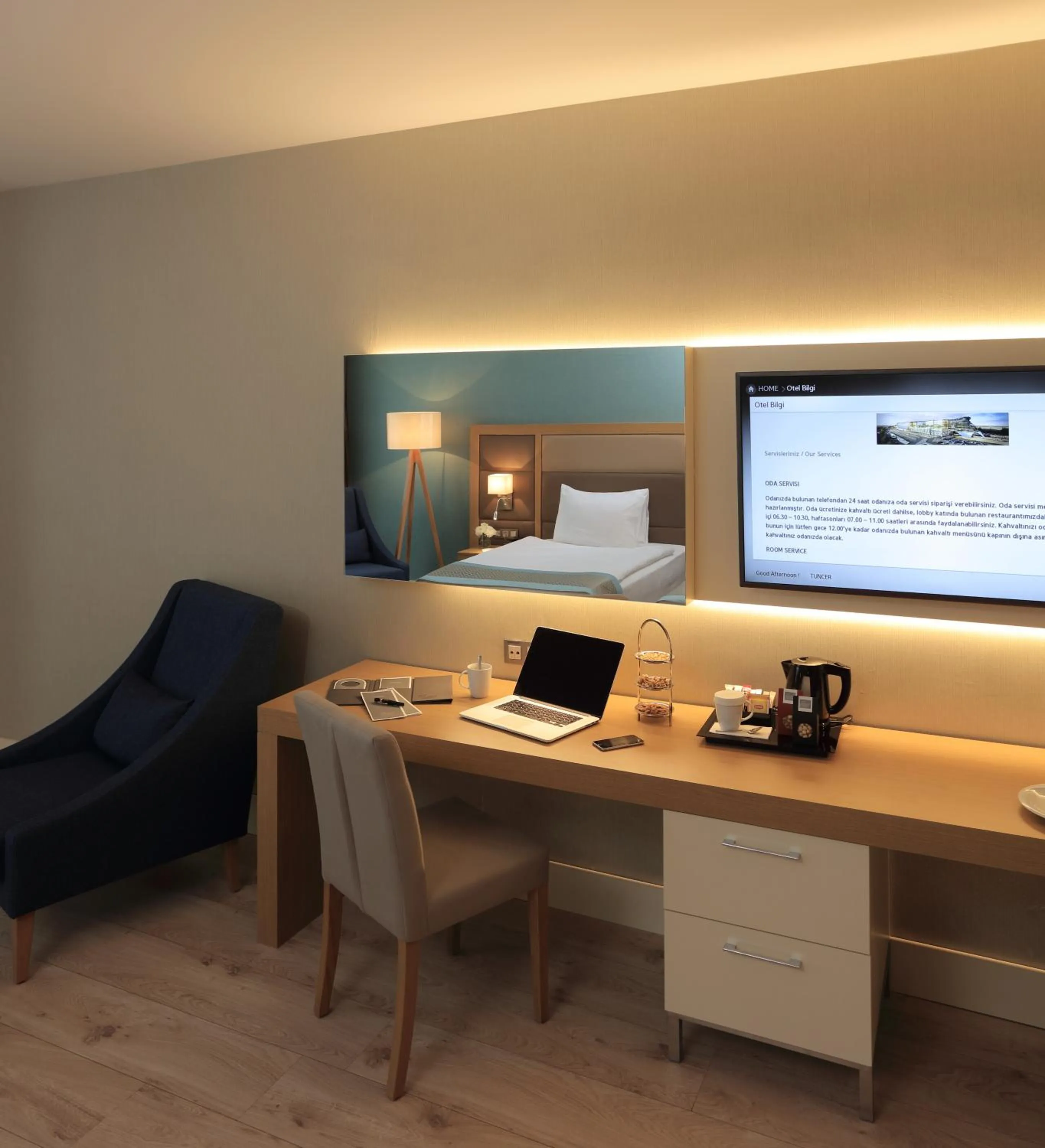 Decorative detail, Bed in The Ankara Hotel