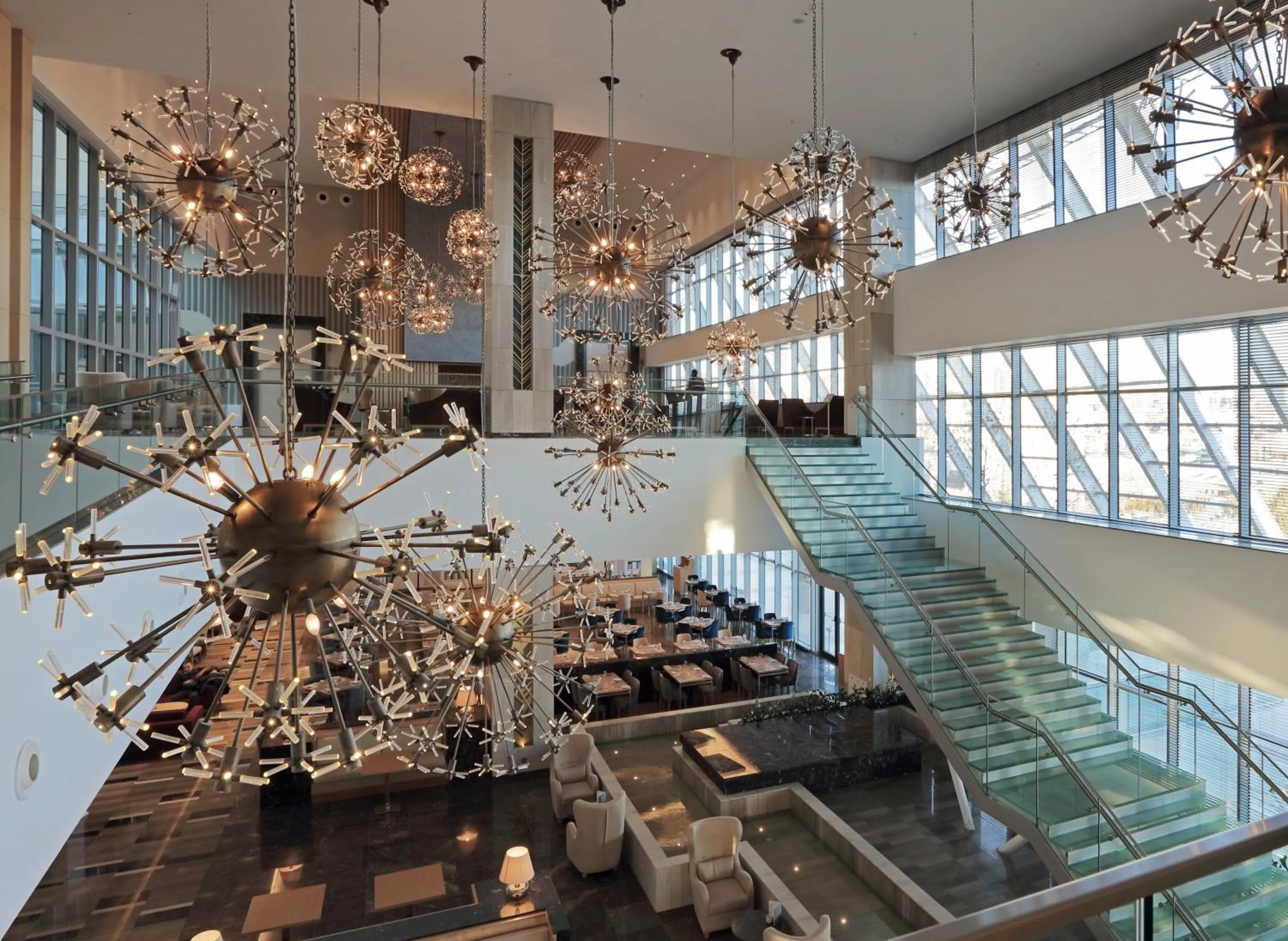 Bird's eye view in The Ankara Hotel