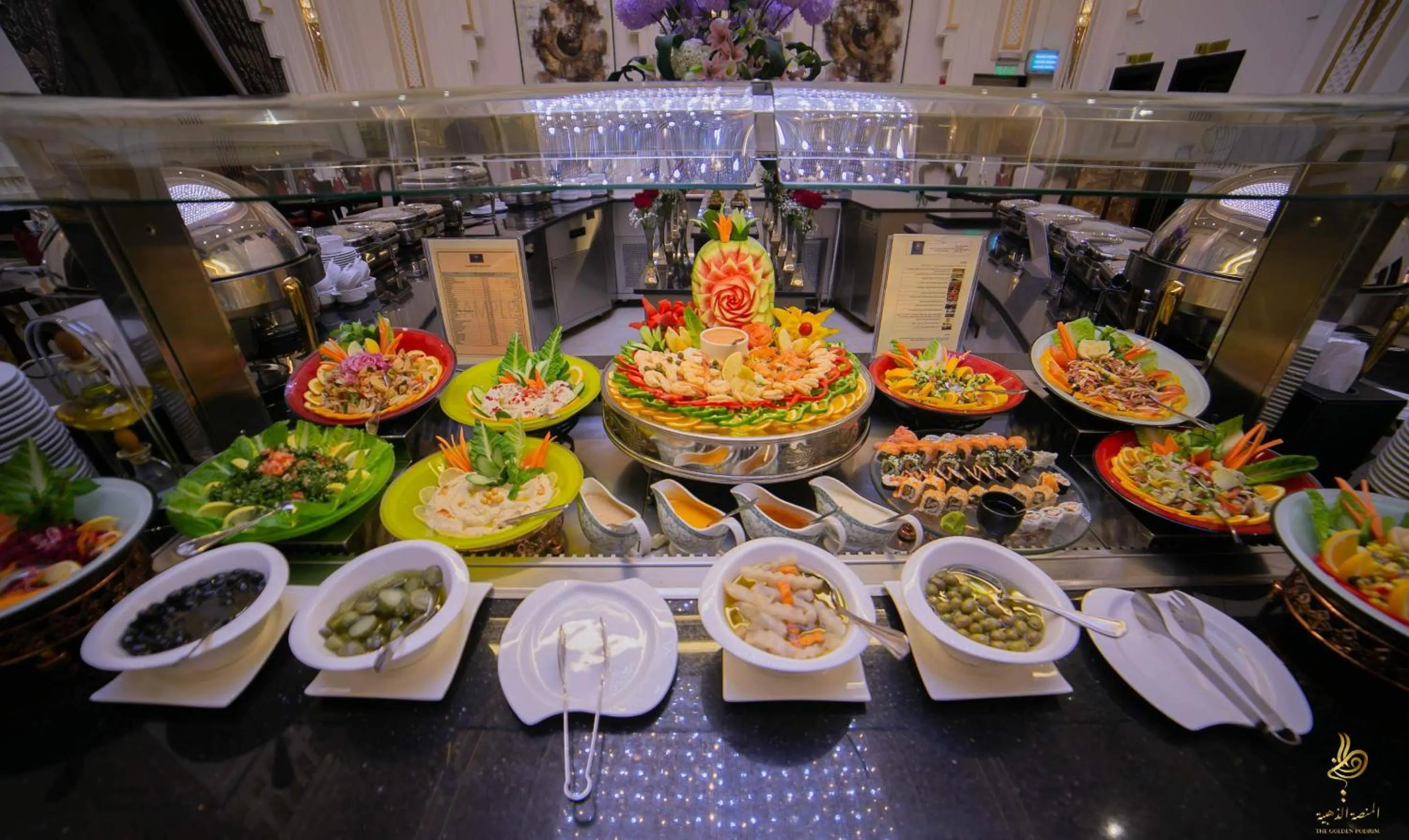 Continental breakfast in Casablanca Grand Hotel