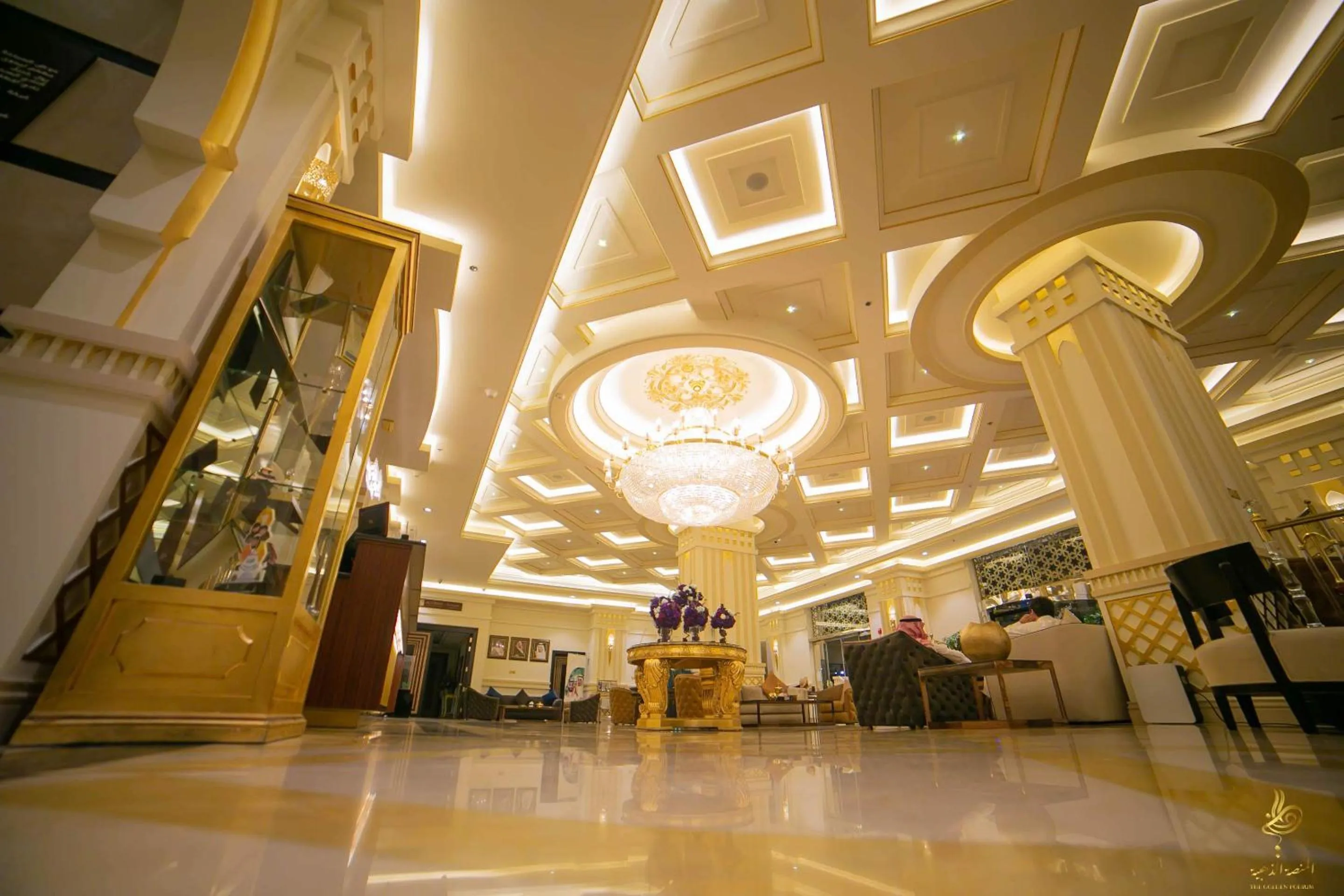 Lobby or reception in Casablanca Grand Hotel