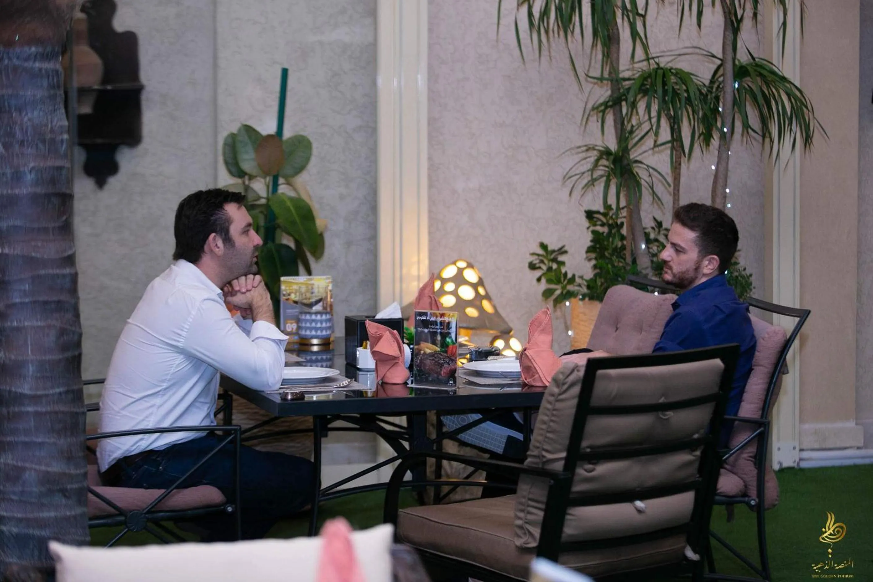 Dining area in Casablanca Grand Hotel