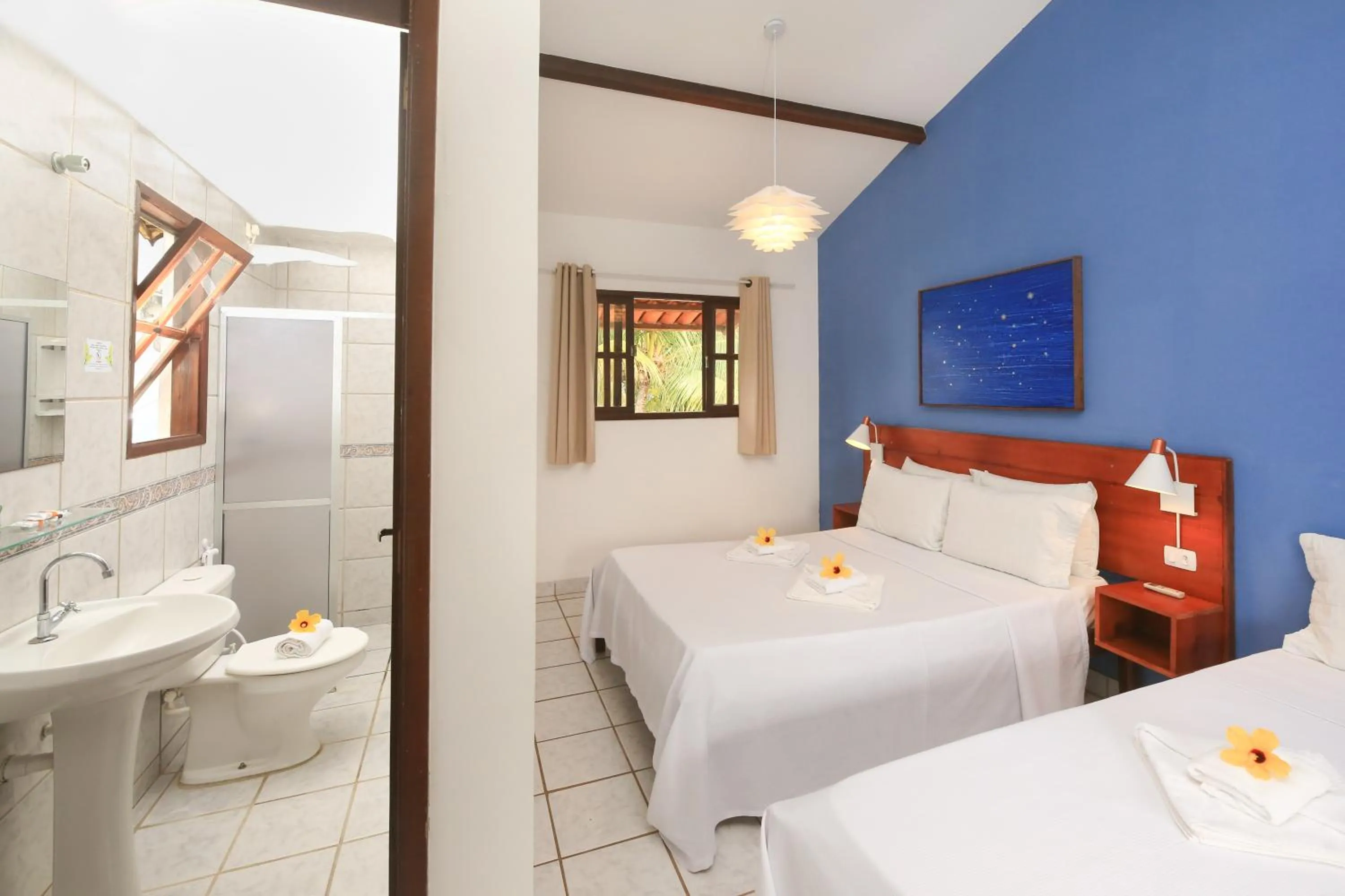 Bedroom, Bed in Pousada Arriba Pipa