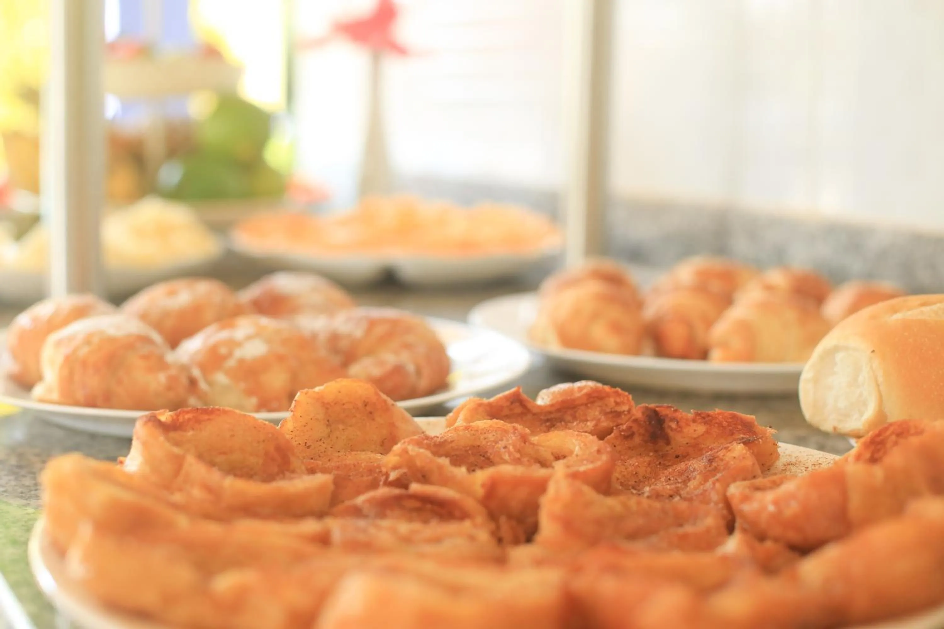 Buffet breakfast in Pousada Arriba Pipa