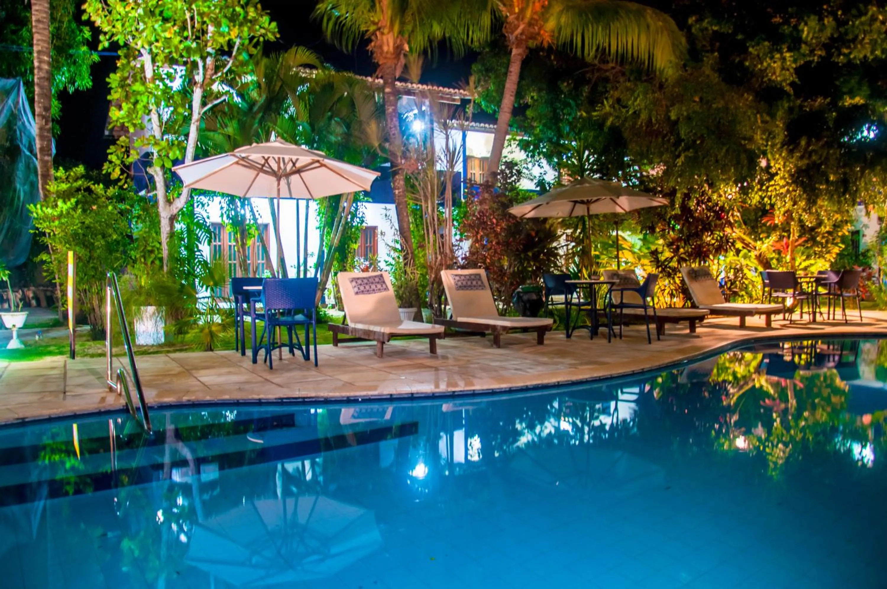 Swimming pool in Pousada Arriba Pipa