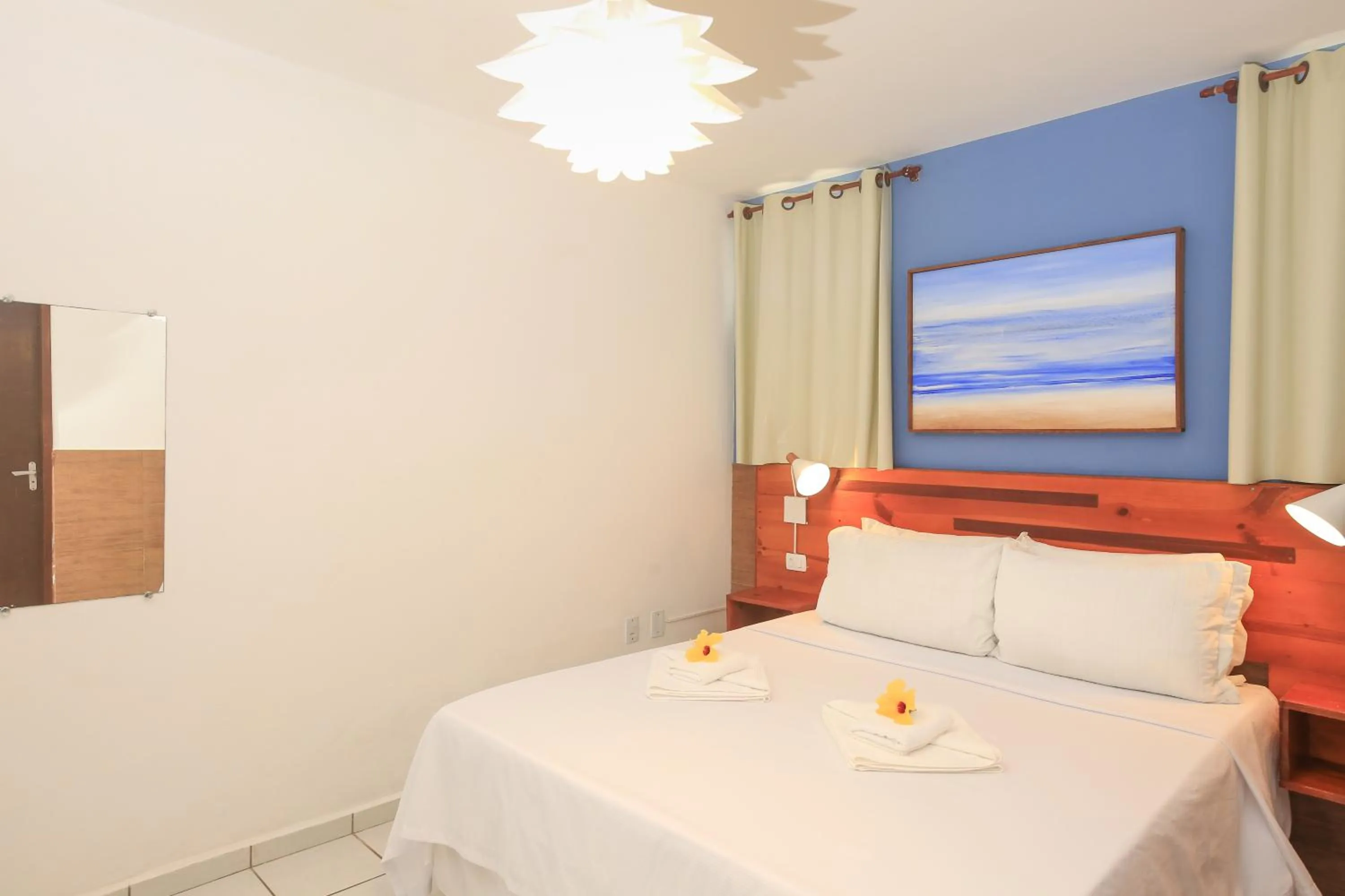 Photo of the whole room, Bed in Pousada Arriba Pipa