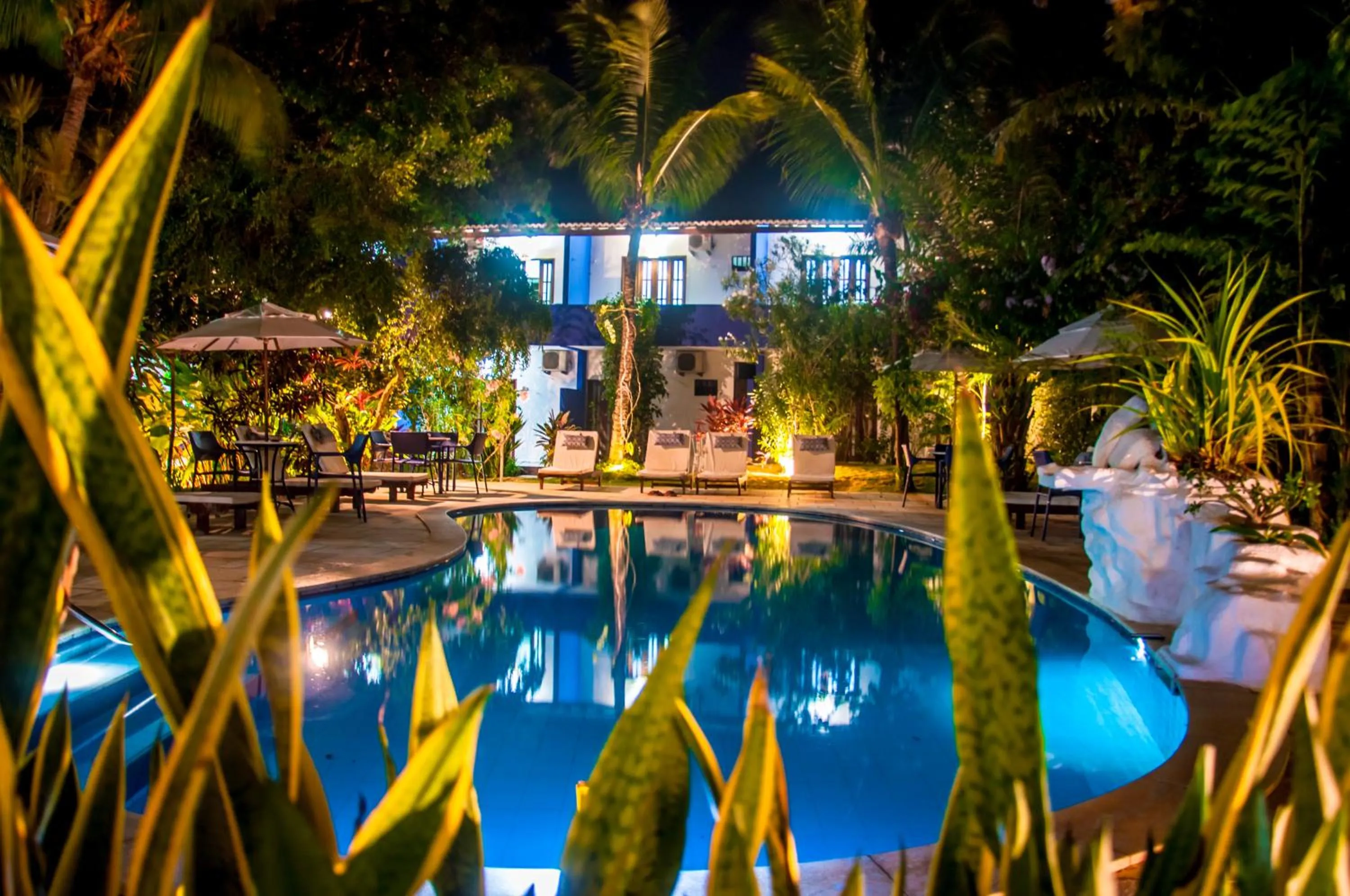 Swimming pool in Pousada Arriba Pipa