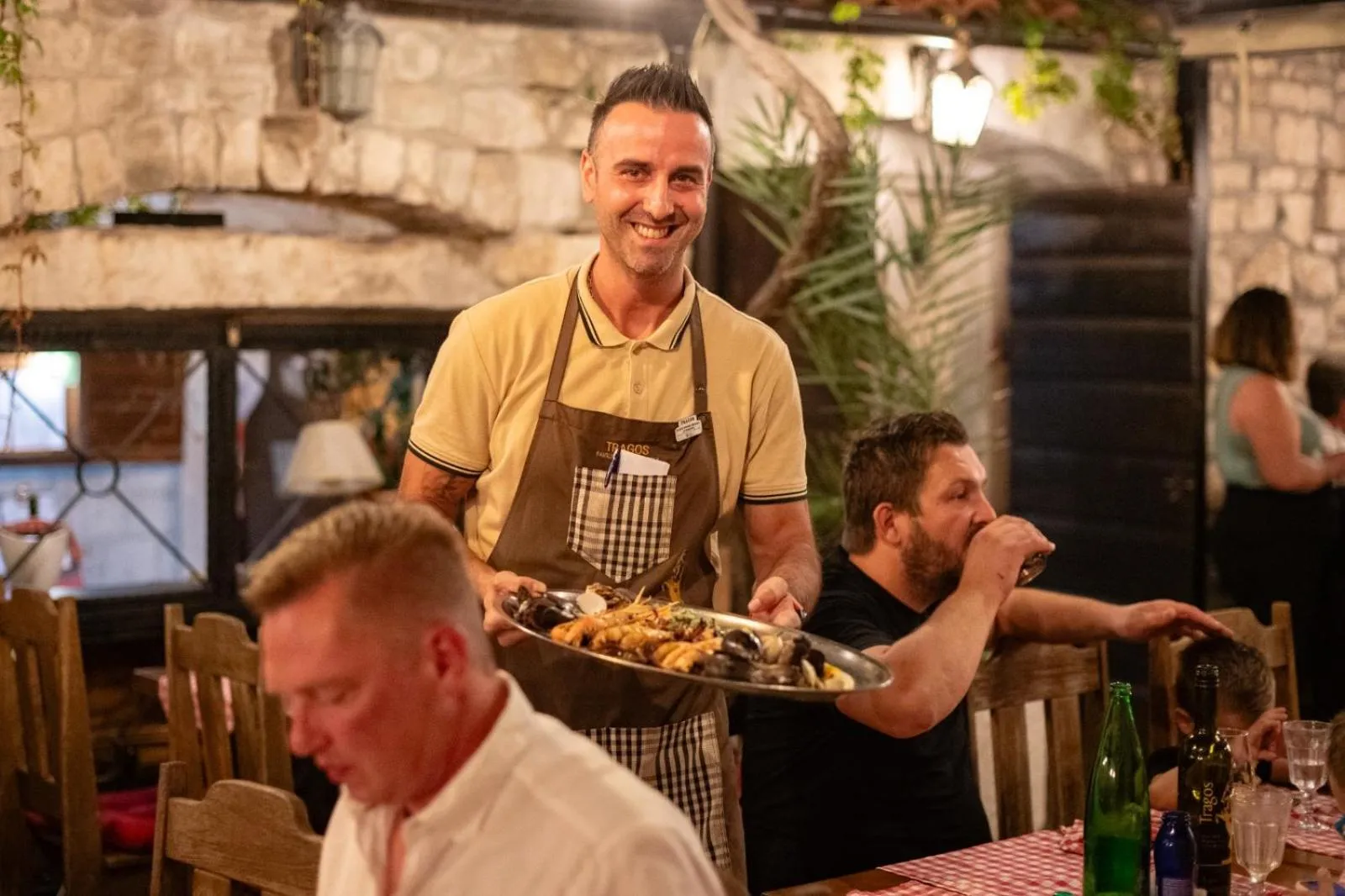 Staff in Heritage Hotel Tragos