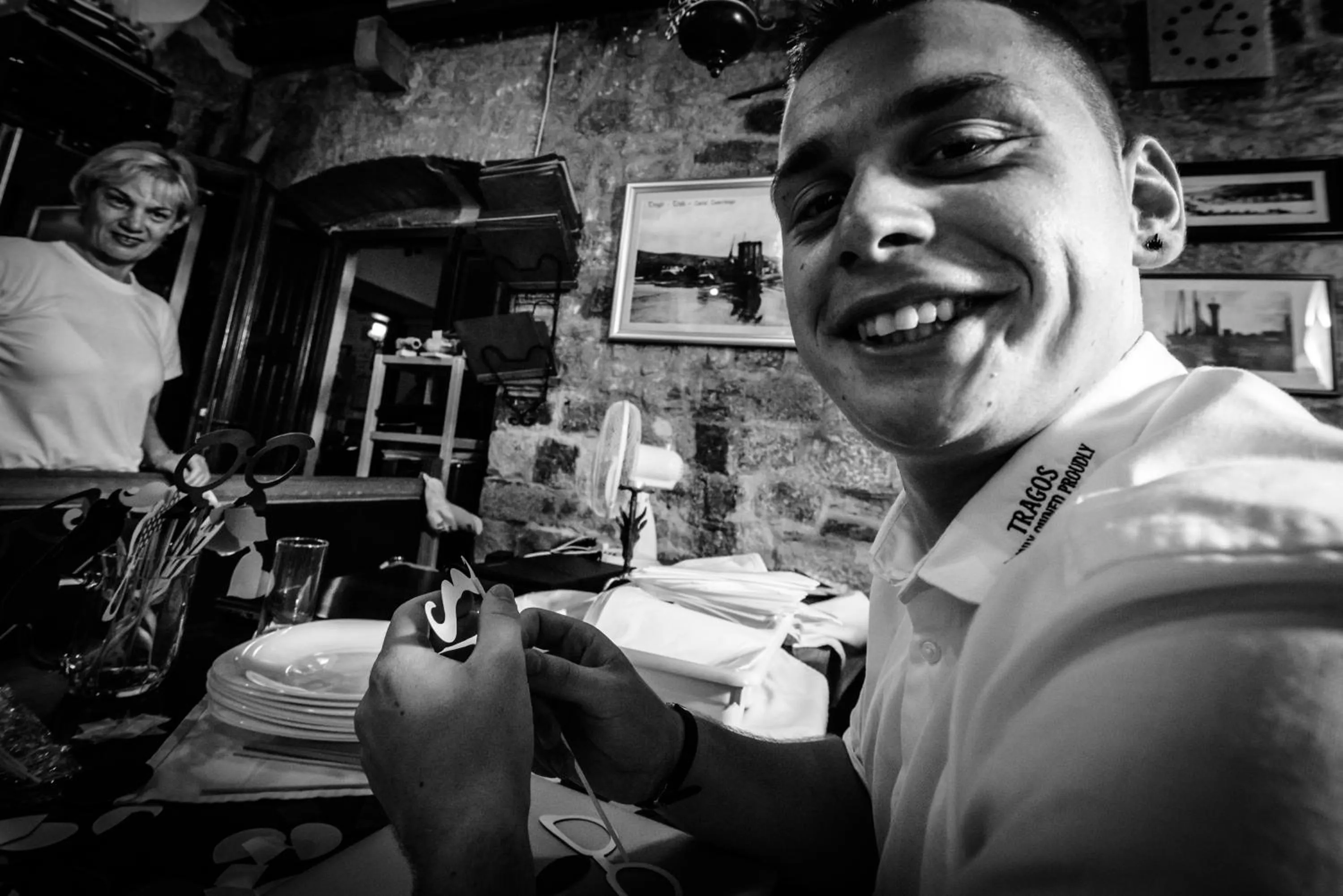 Staff in Heritage Hotel Tragos