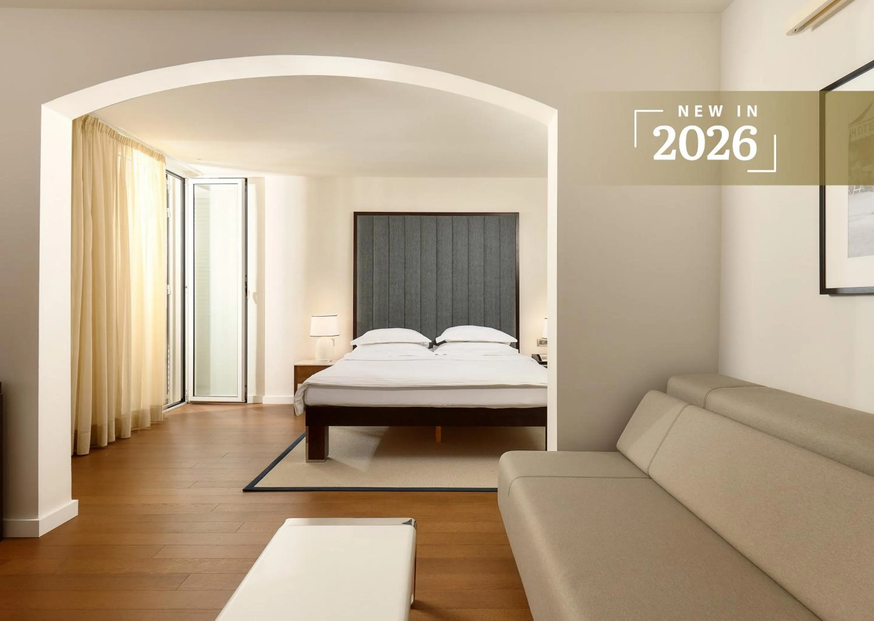 Bed in Amfora Hvar Grand Beach Resort