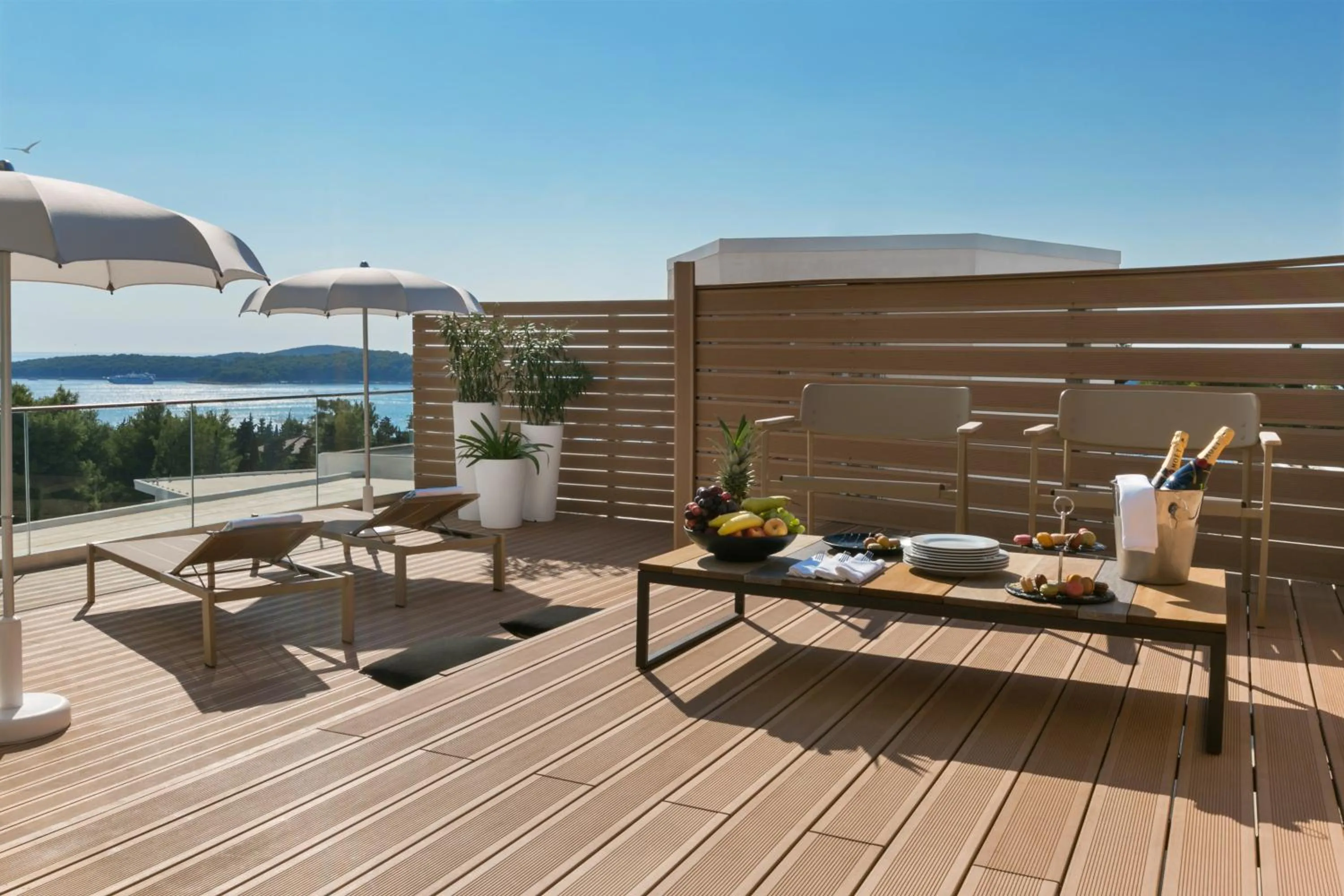 Balcony/Terrace in Amfora Hvar Grand Beach Resort