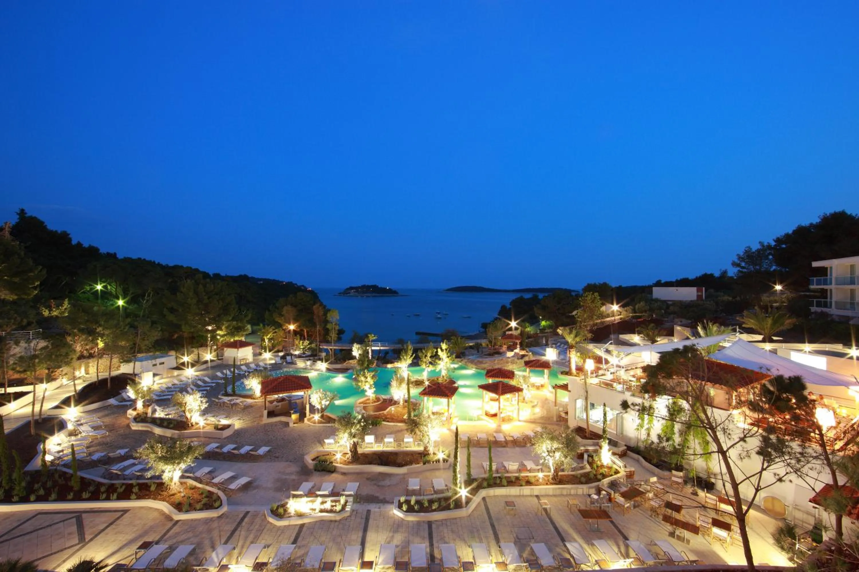Area and facilities in Amfora Hvar Grand Beach Resort