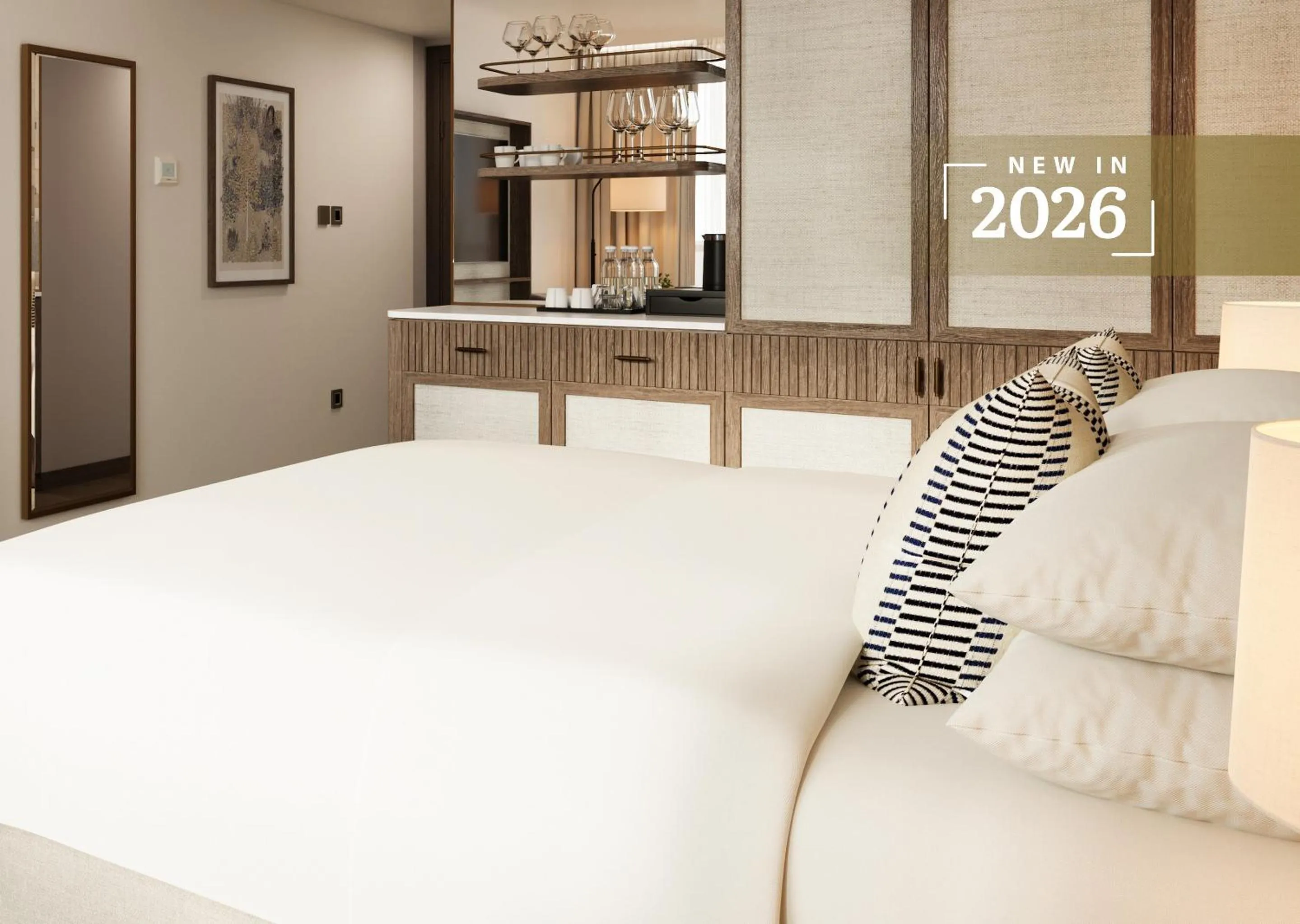 Property building, Bed in Amfora Hvar Grand Beach Resort