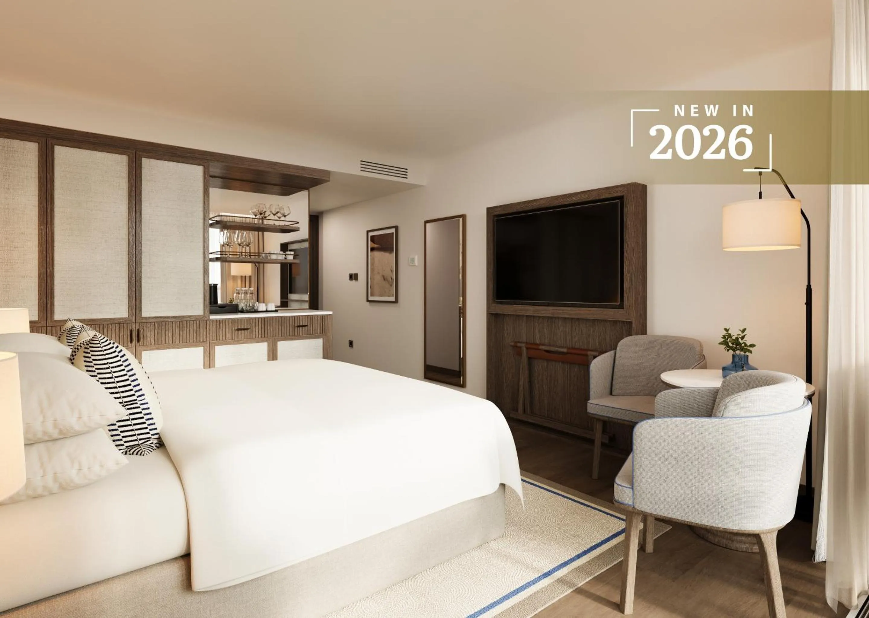 View (from property/room), Bed in Amfora Hvar Grand Beach Resort