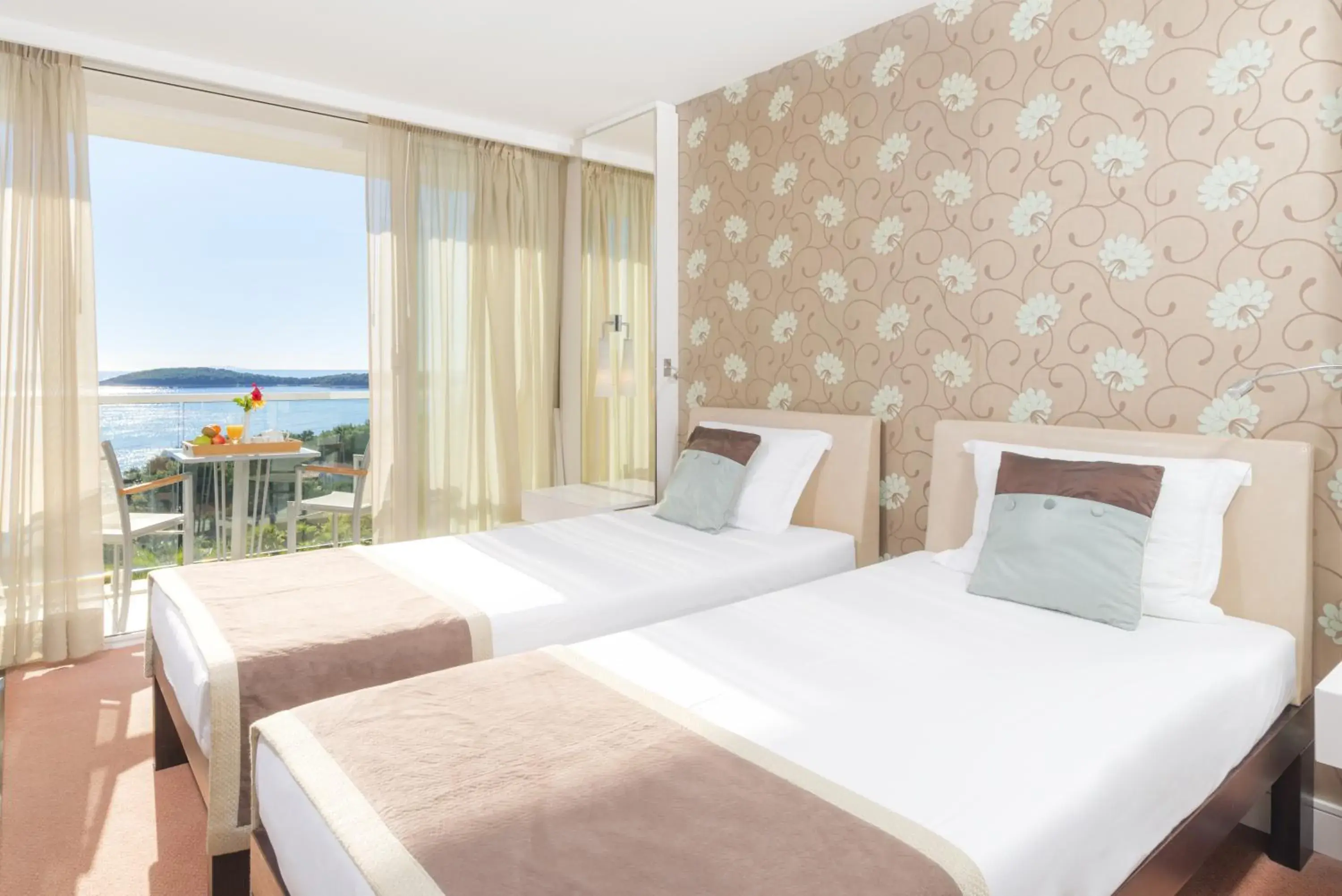 Superior Double Room with Balcony and Sea View - single occupancy in Amfora Hvar Grand Beach Resort Superior Double Room with Balcony and Sea View - single occupancy in Amfora Hvar Grand Beach Resort