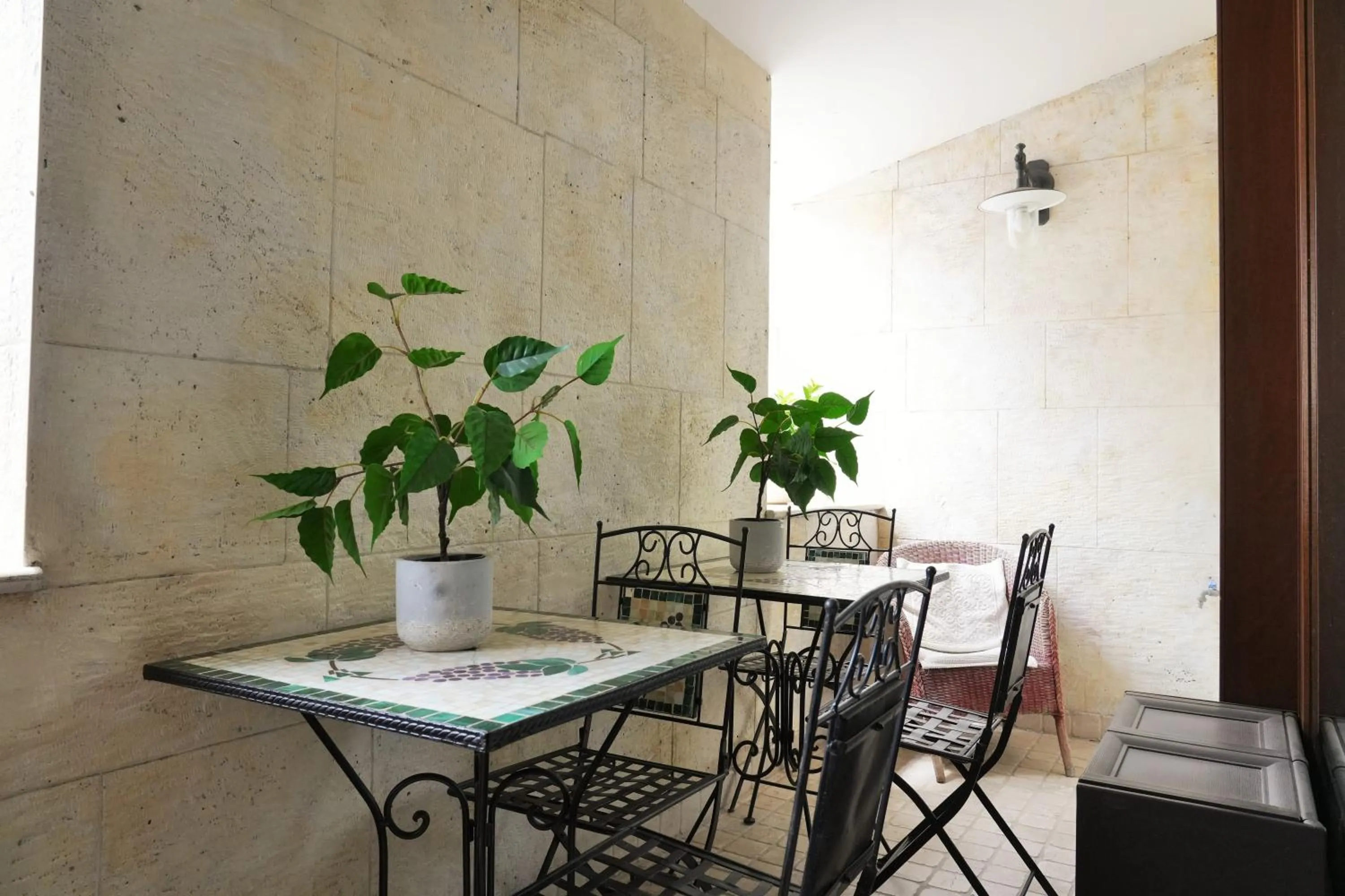 Balcony/Terrace in B&B Il Grifone