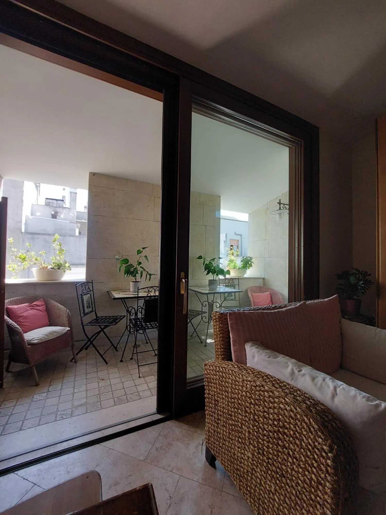 Communal lounge/ TV room in B&B Il Grifone