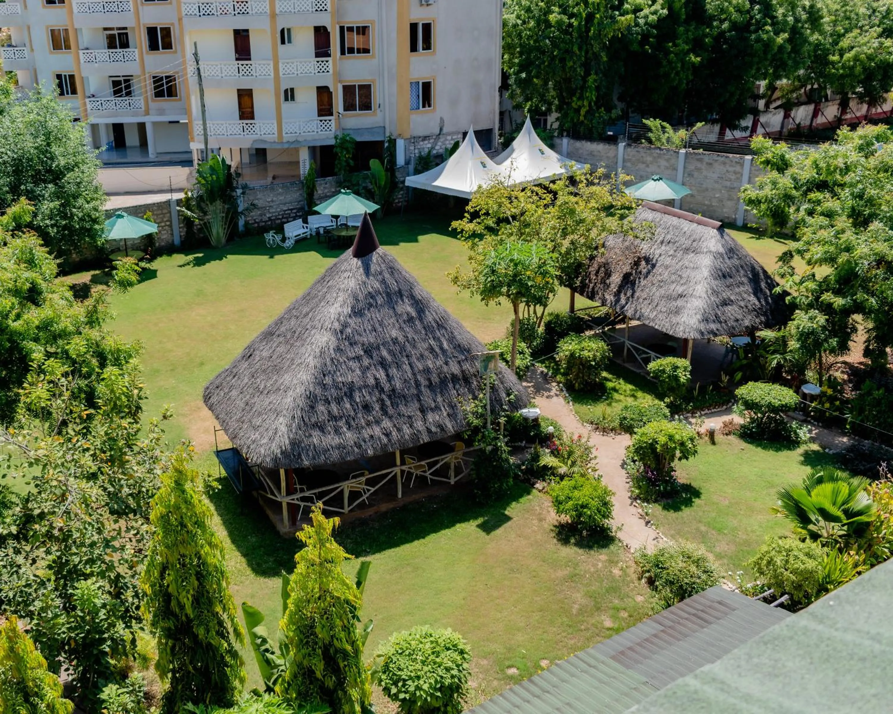 Garden view in Pinebreeze Holiday Resort