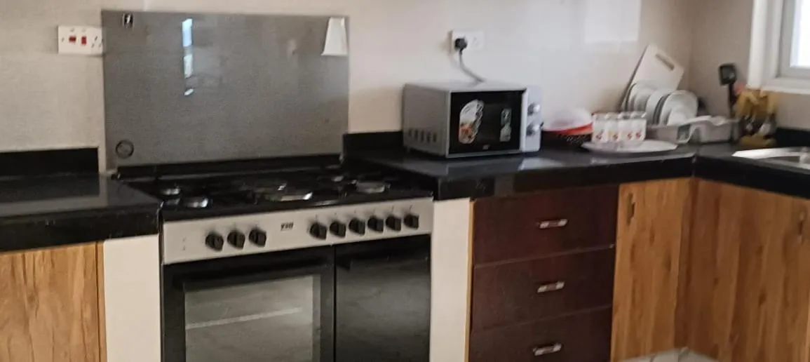 Kitchen or kitchenette in Pinebreeze Holiday Resort