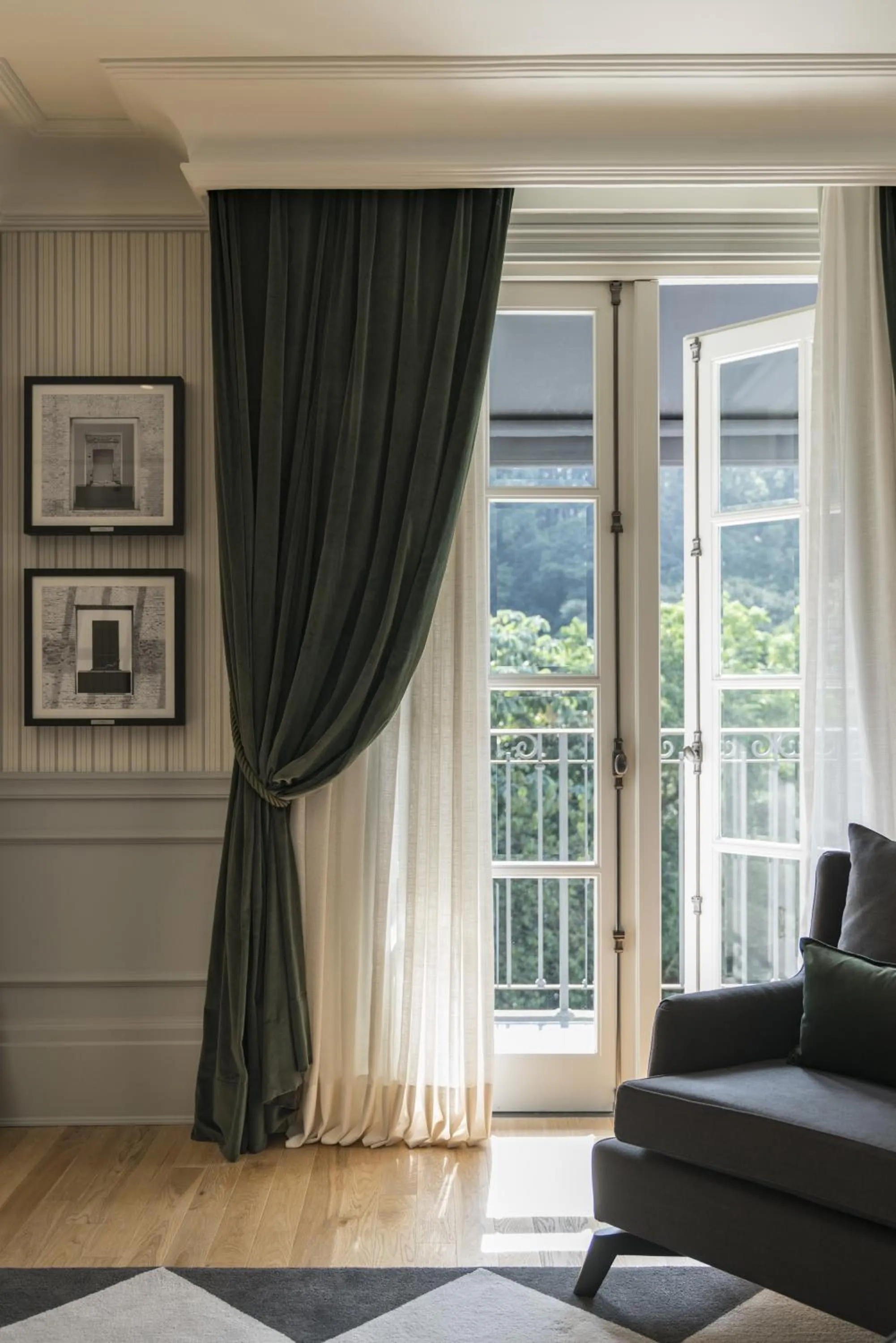 Living room in Palácio Tangará, Oetker Hotels