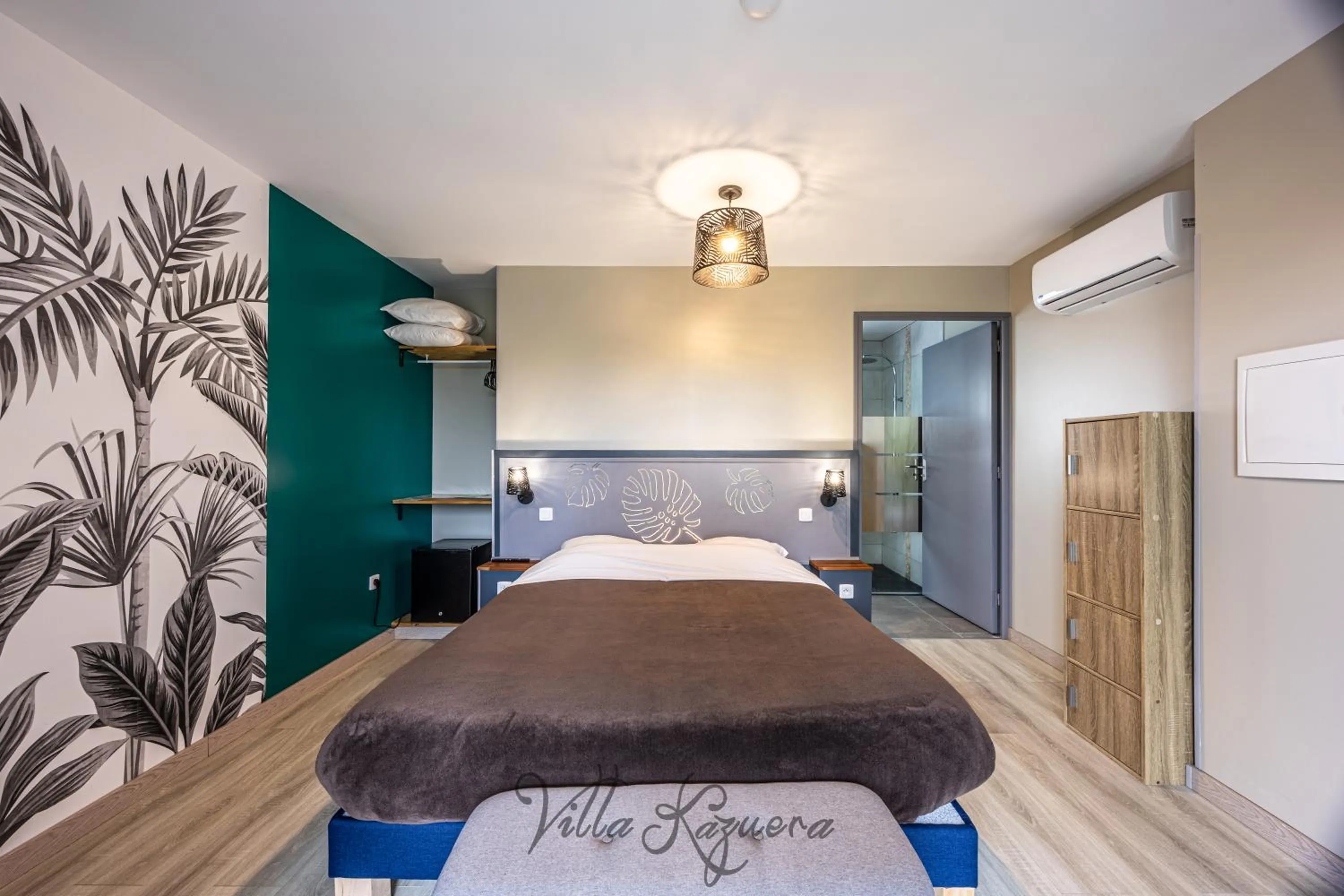 Bedroom, Bed in La Villa Kazuera