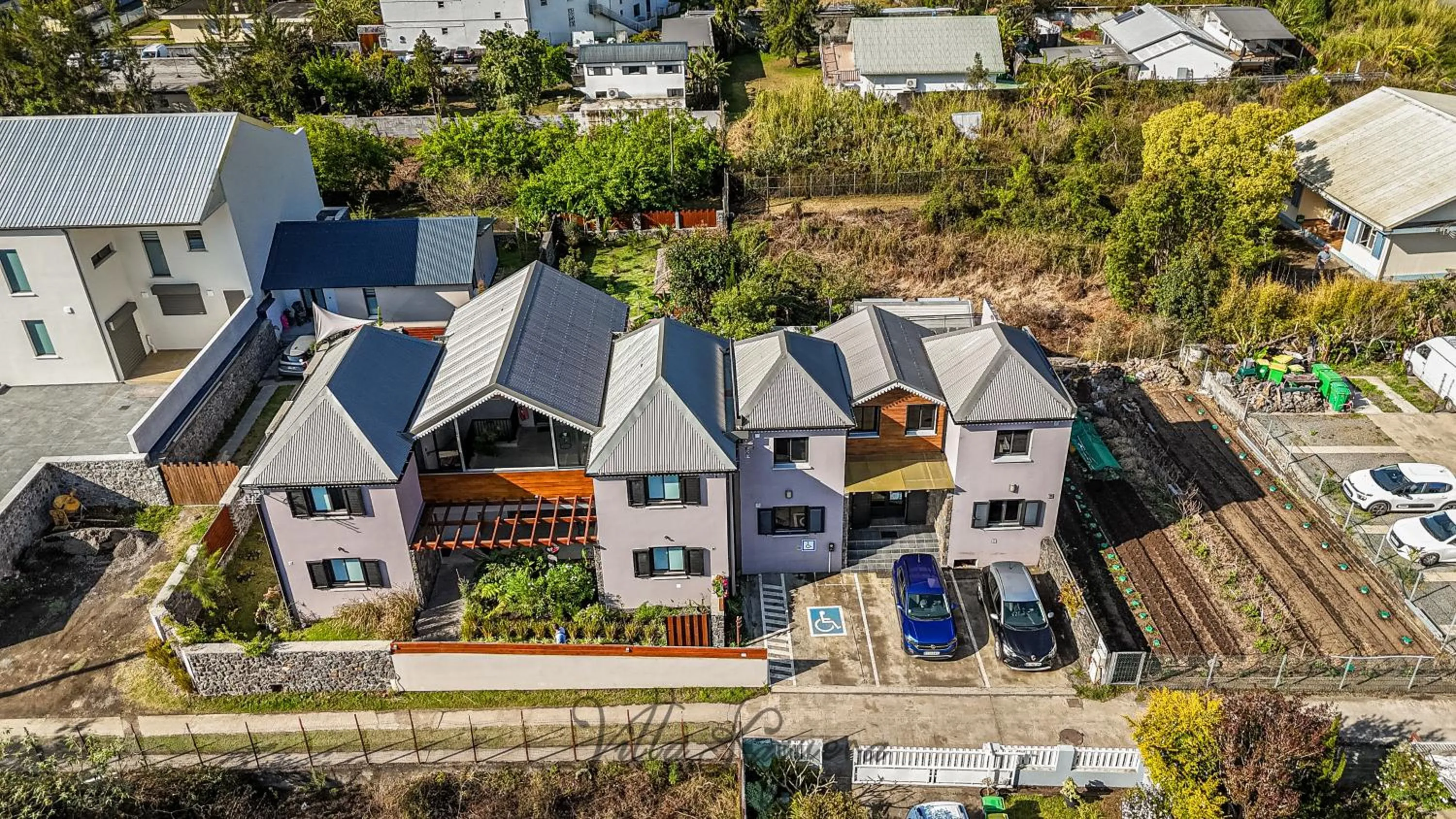 Bird's eye view in La Villa Kazuera