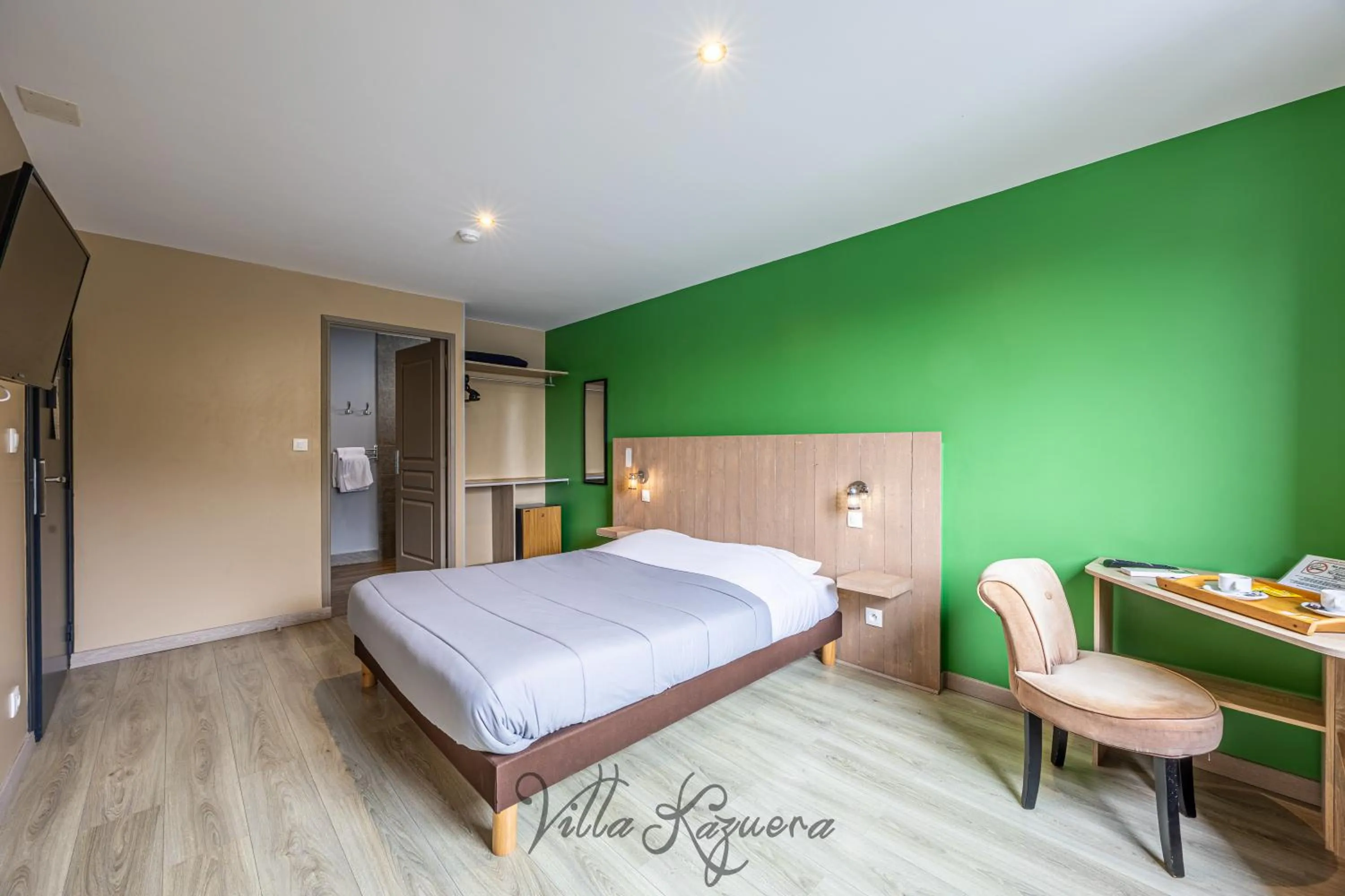 Bedroom, Bed in La Villa Kazuera