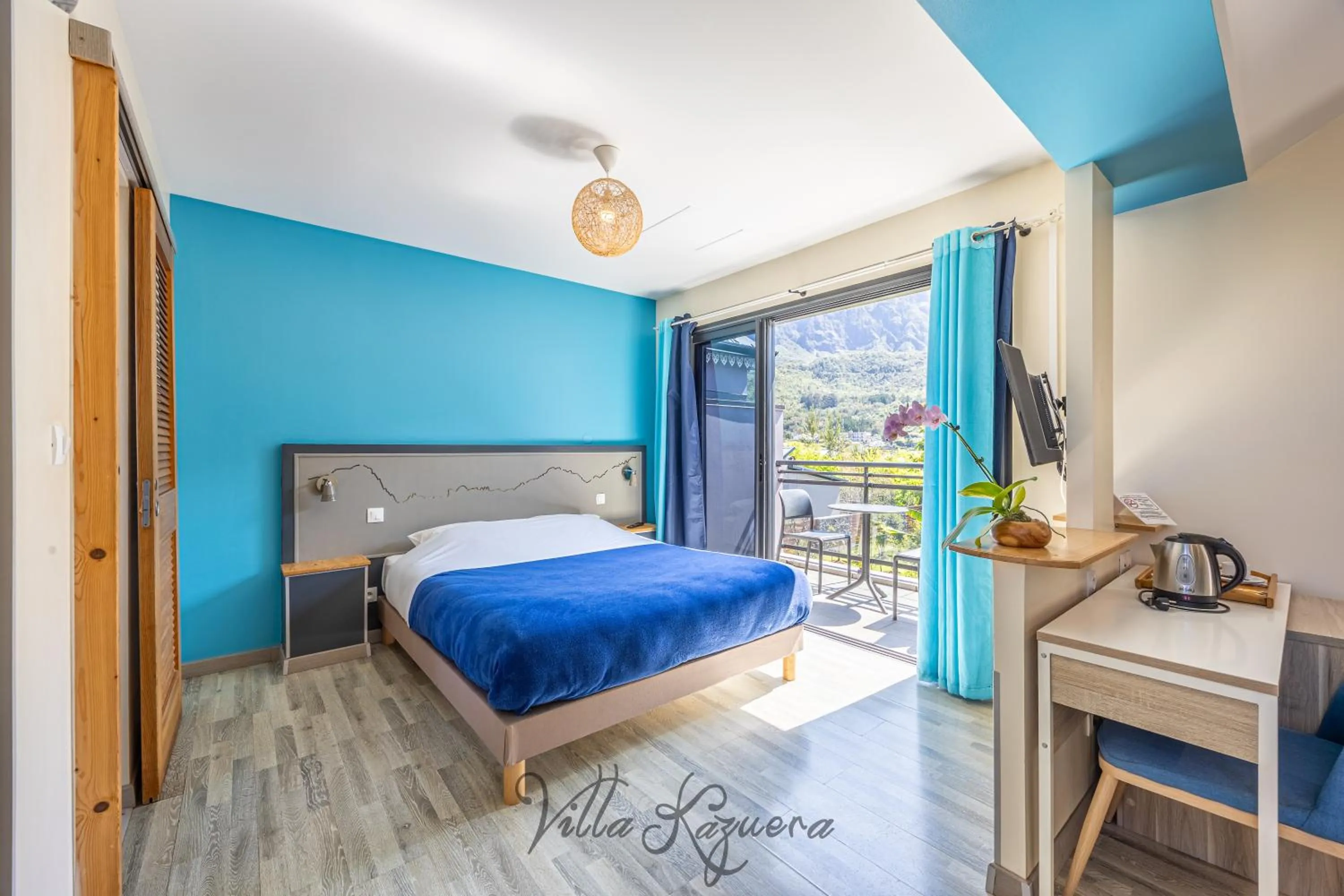 Bedroom, Bed in La Villa Kazuera