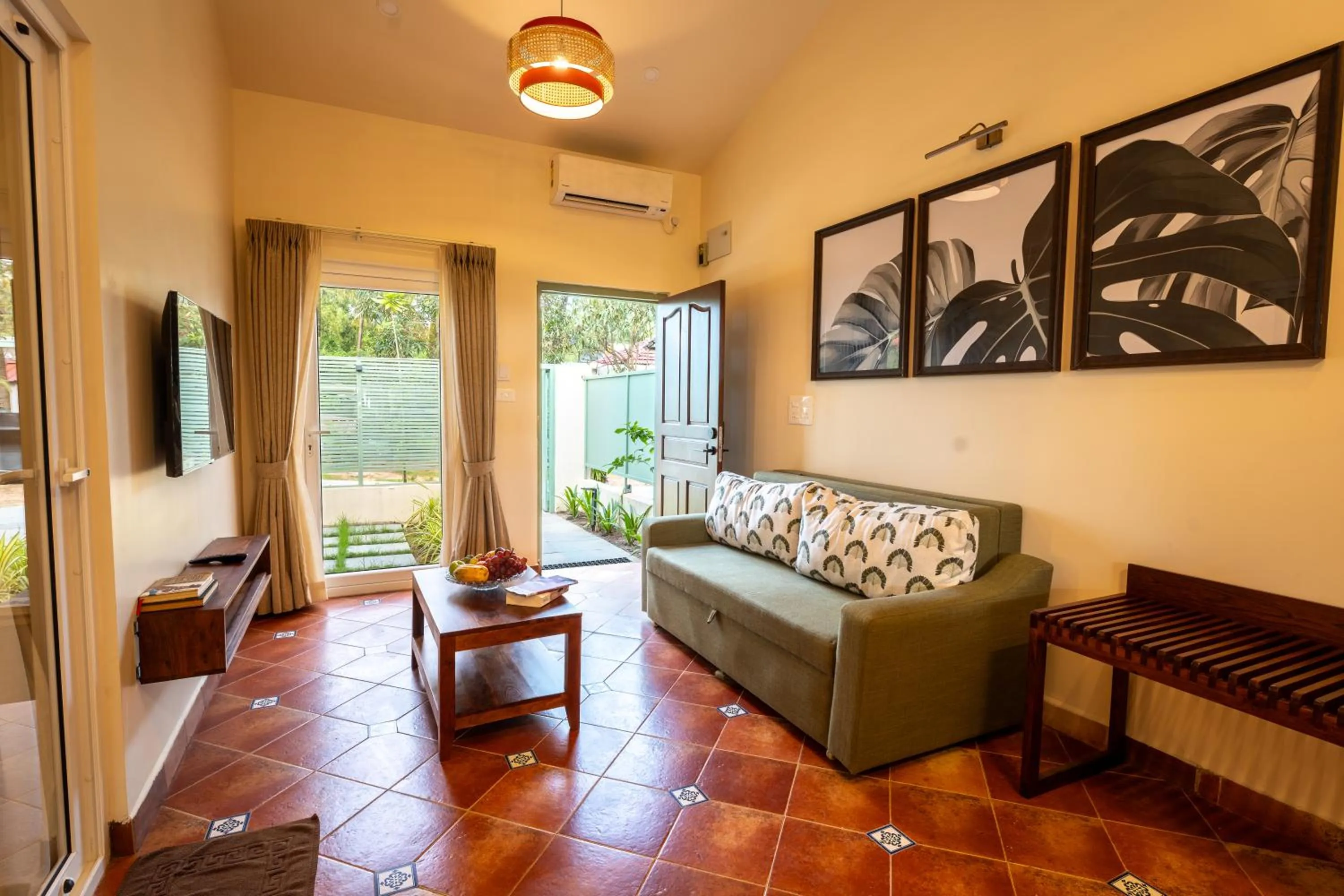 Garden in C Roque Beach Resort