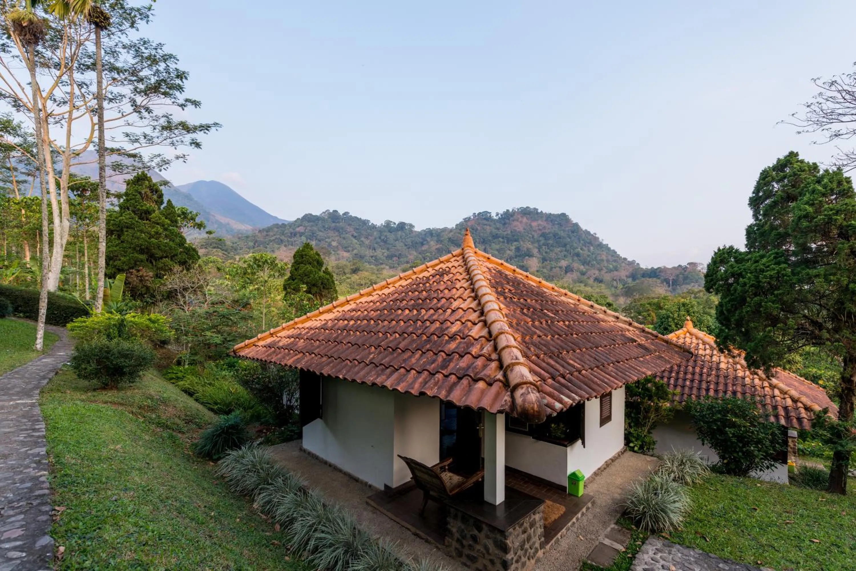 Garden view in Ecolodge Seloliman
