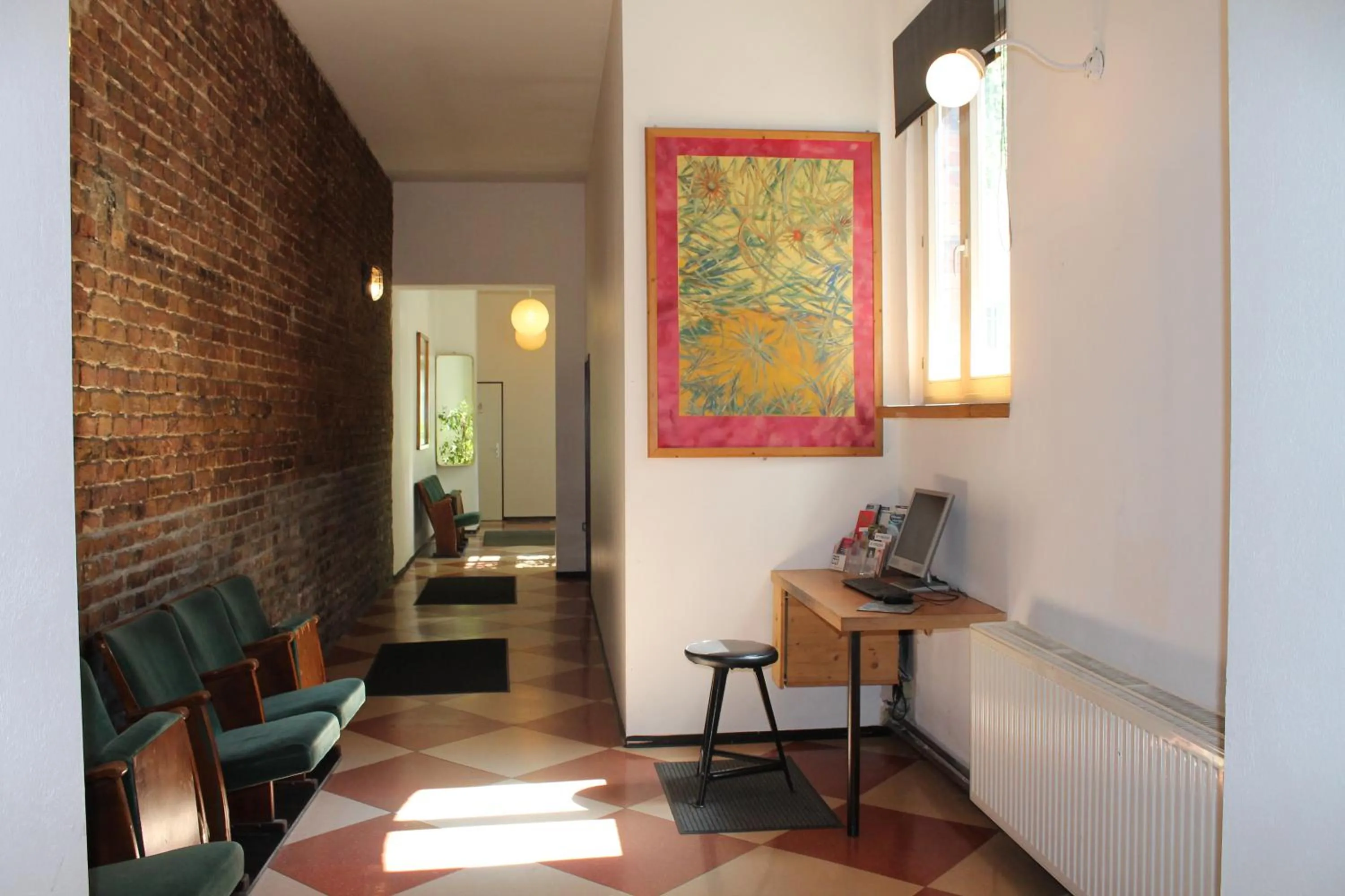 Decorative detail in Die Fabrik - Hostel