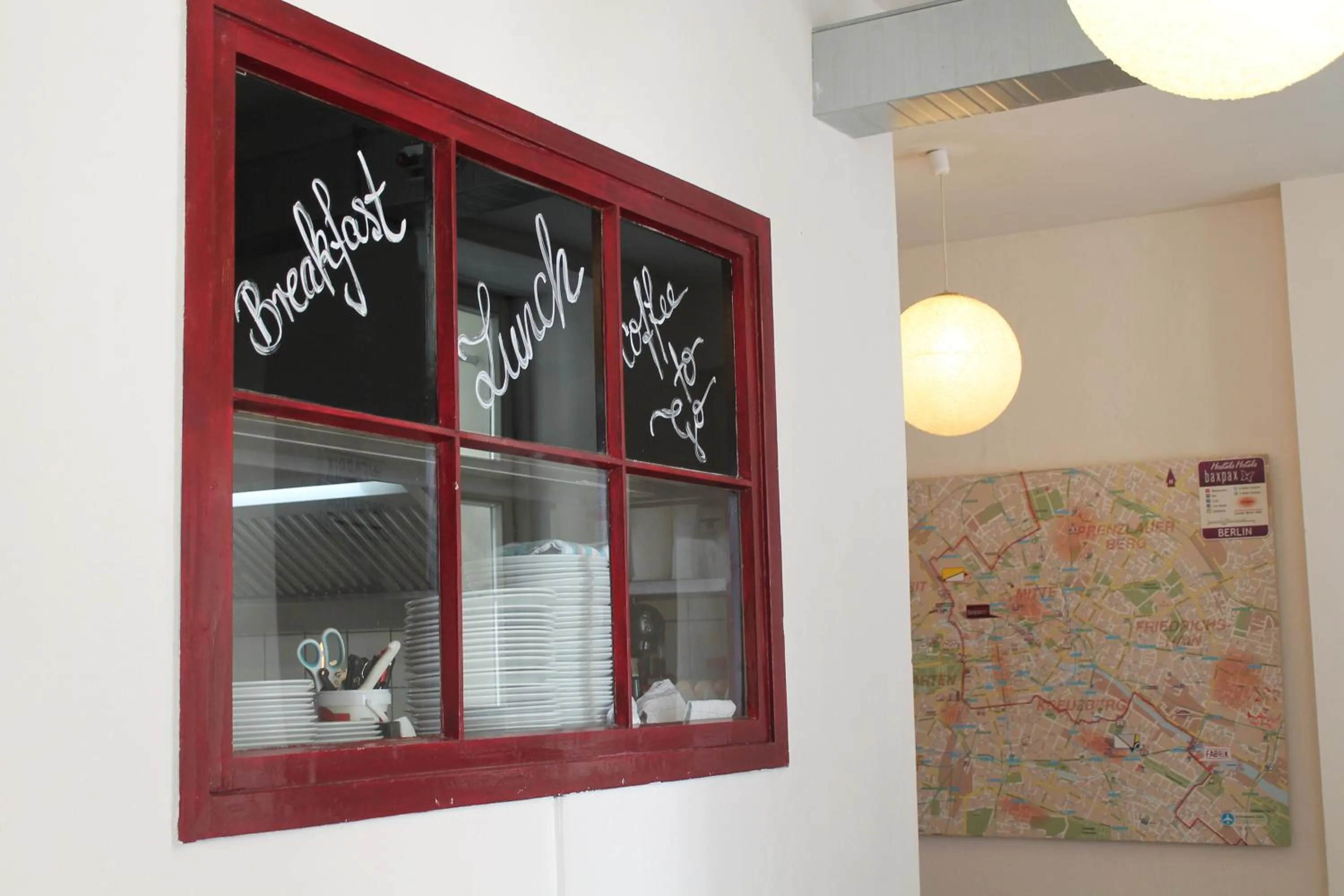 Decorative detail in Die Fabrik - Hostel