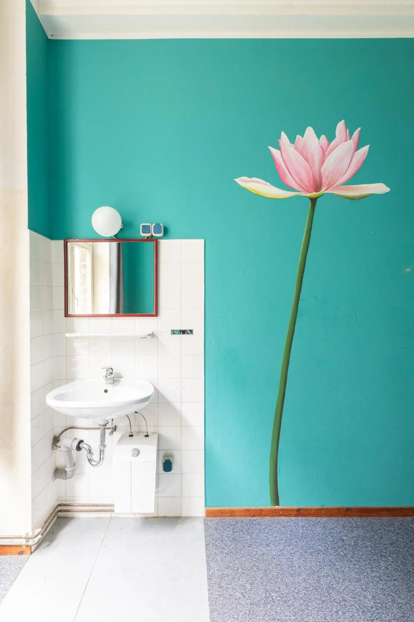 Double Room with Shared Bathroom in Die Fabrik - Hostel Double Room with Shared Bathroom in Die Fabrik - Hostel