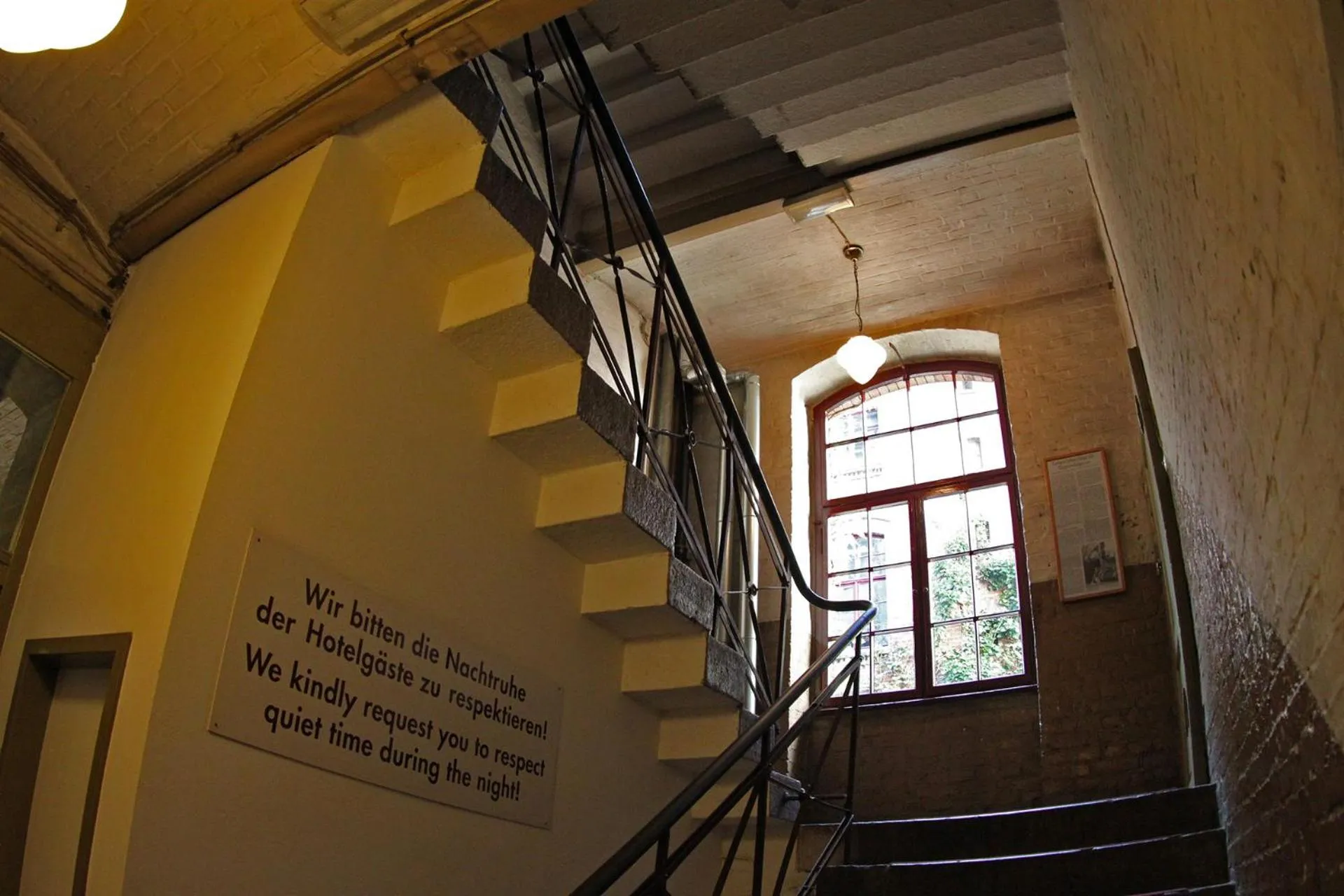 Decorative detail in Die Fabrik - Hostel