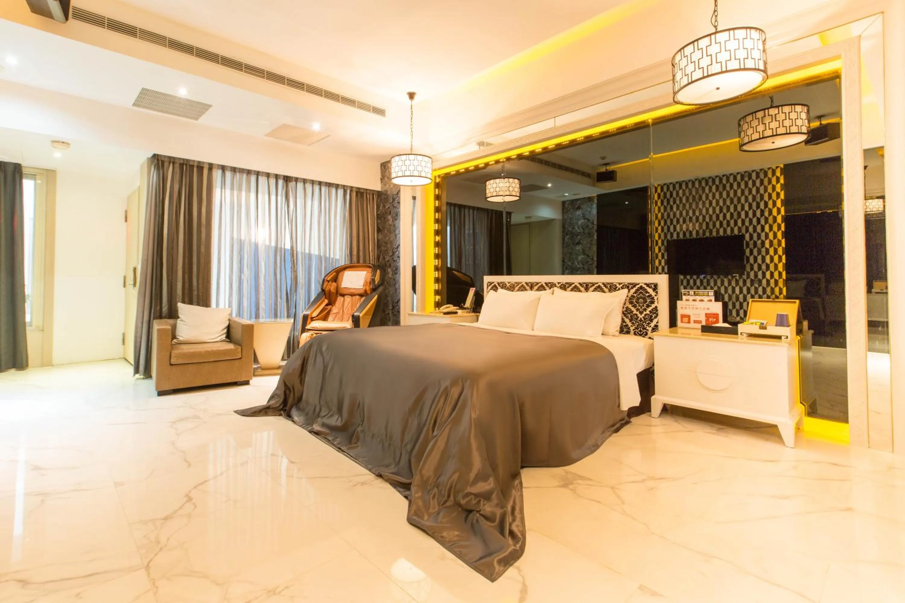 Photo of the whole room, Bed in Feng Cai Motel