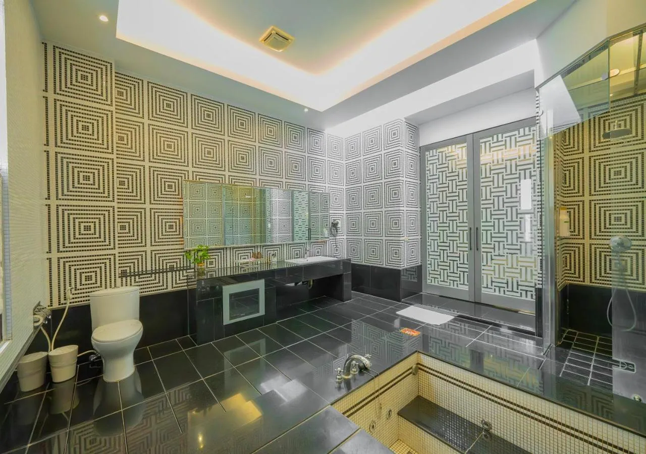 Bathroom in Feng Cai Motel