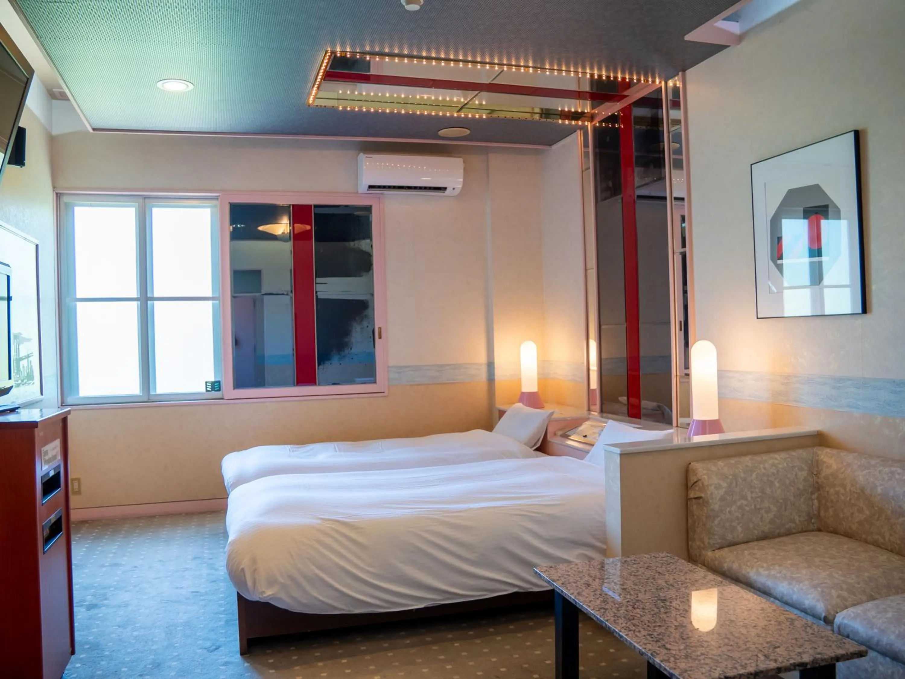 Bed in Farm Garden Hotel